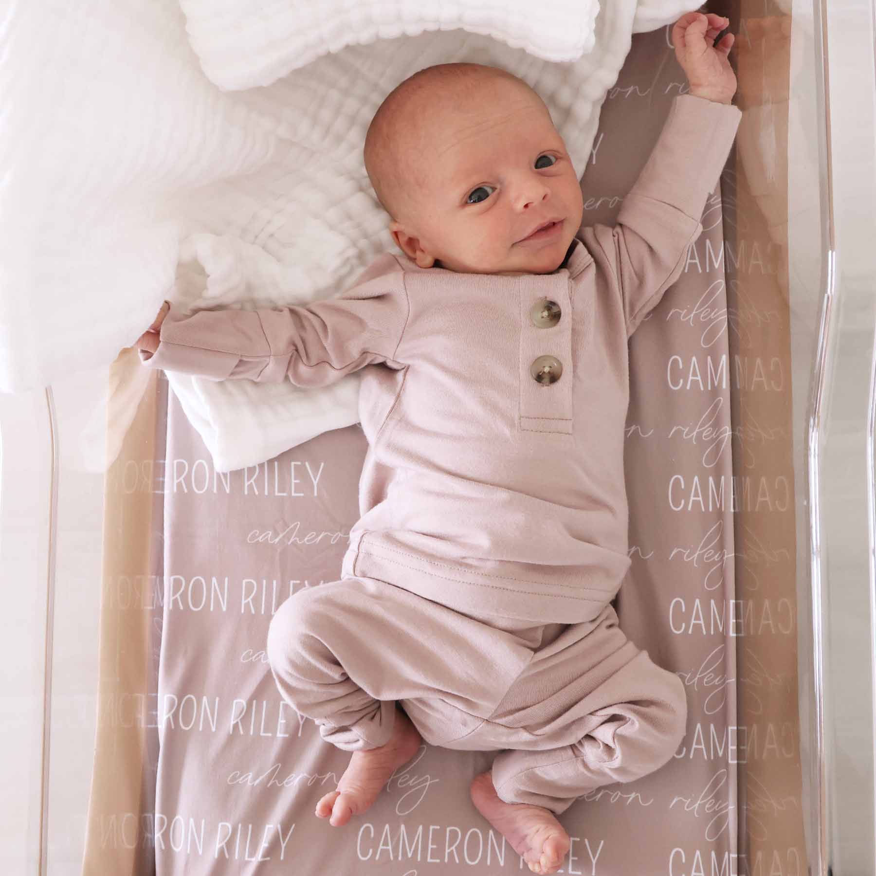 2pc Bamboo Button Top & Bottom | Mocha - Image 6
