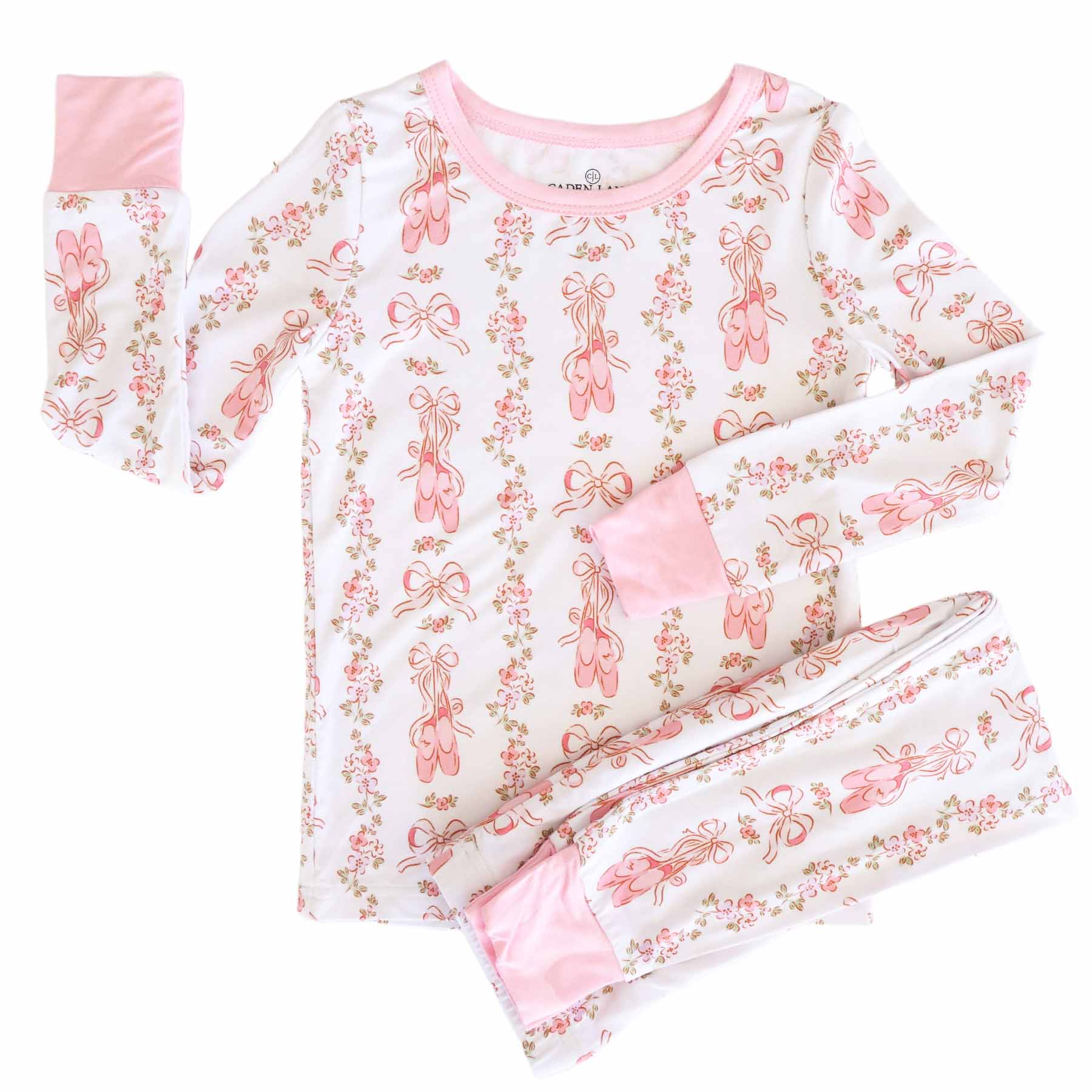 Ballet Blossoms Two Piece Pajama Set - Image 6