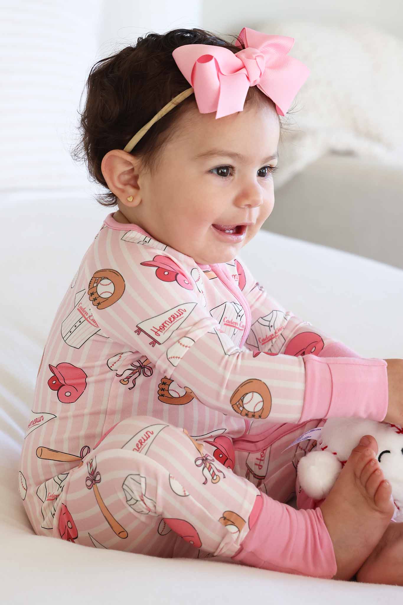 Ballpark Babes Convertible Zip Romper - Image 5