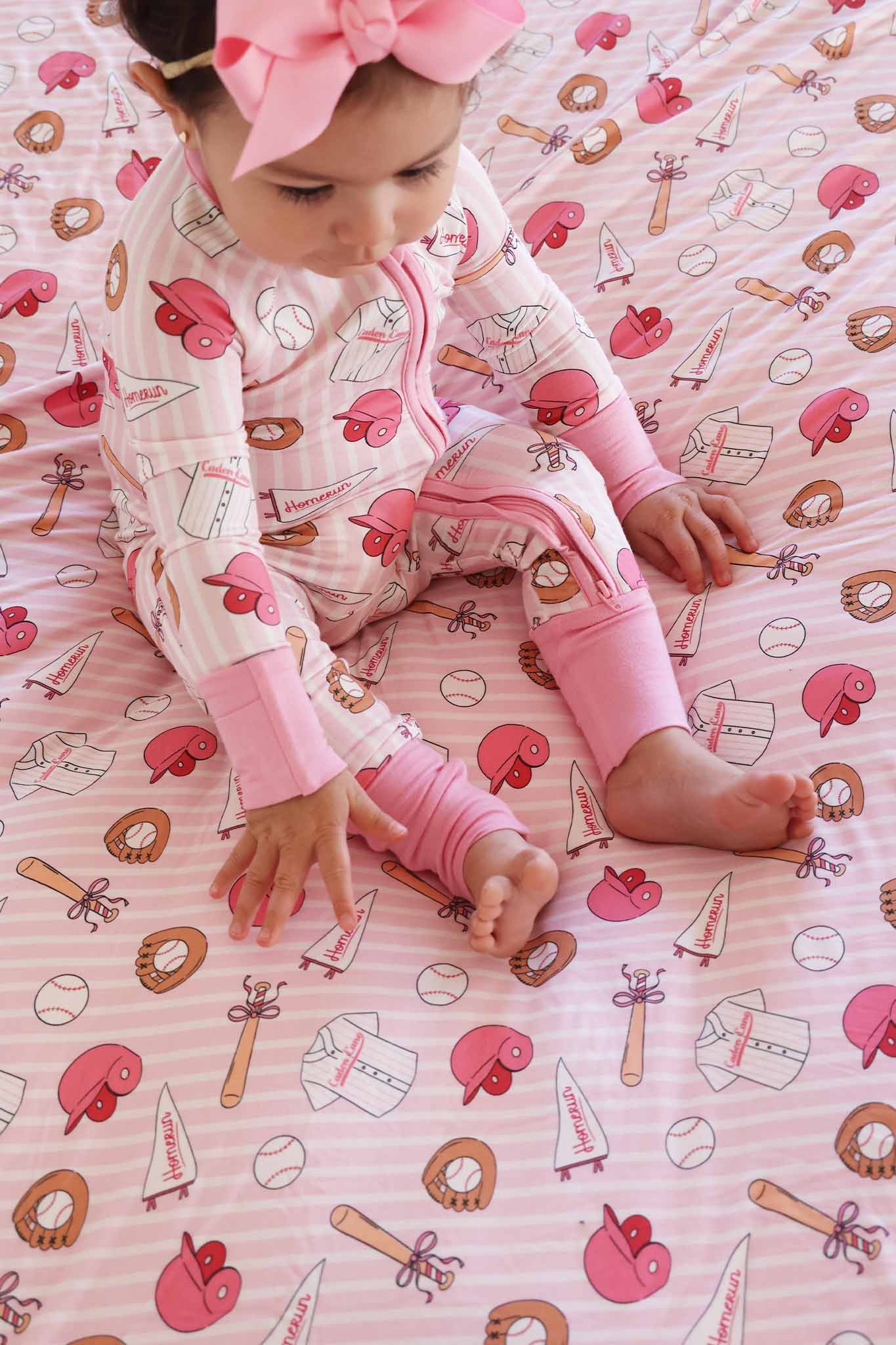 Ballpark Babes Convertible Zip Romper - Image 9