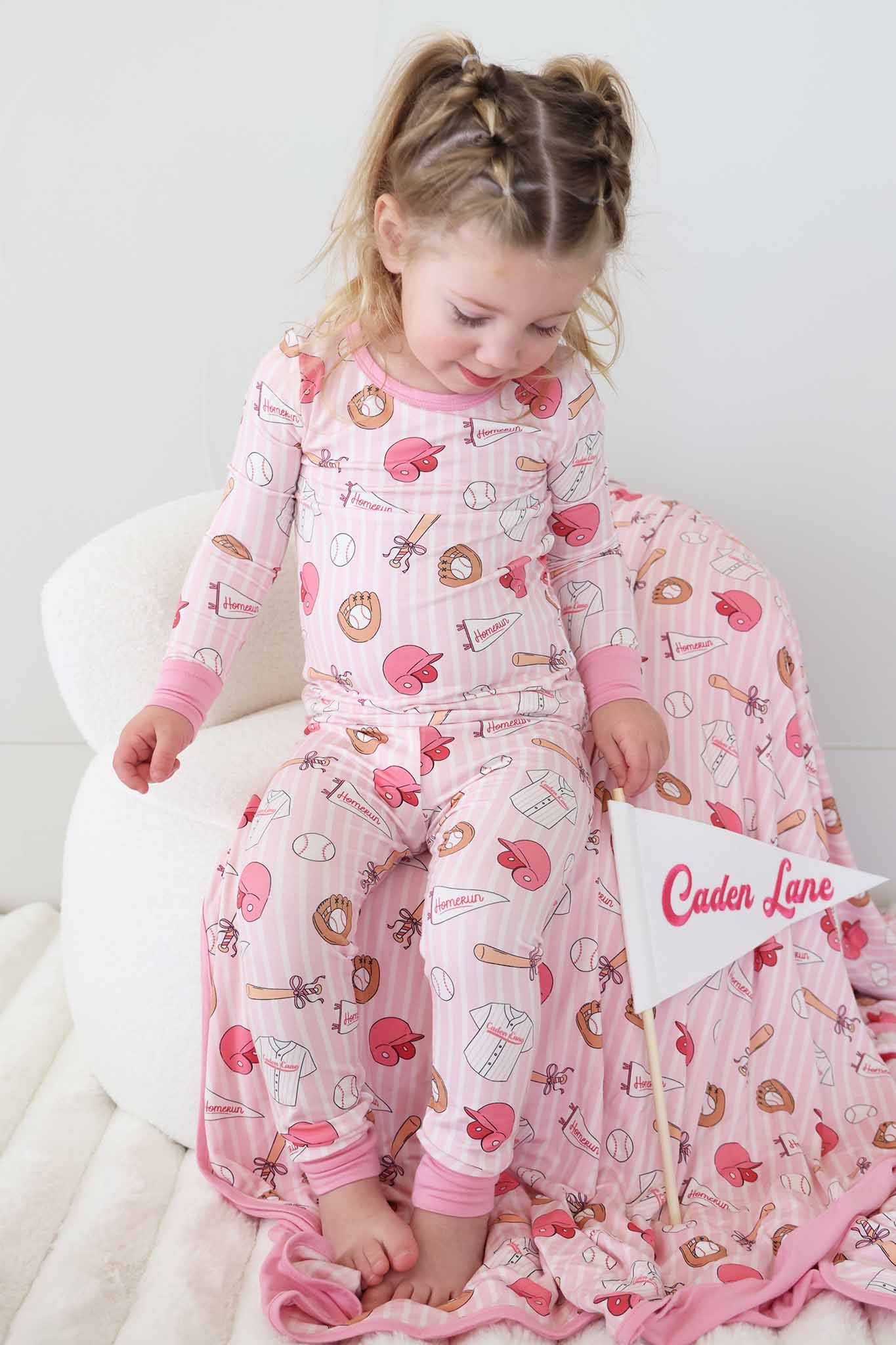Ballpark Babes Two Piece Pajama Set - Image 5