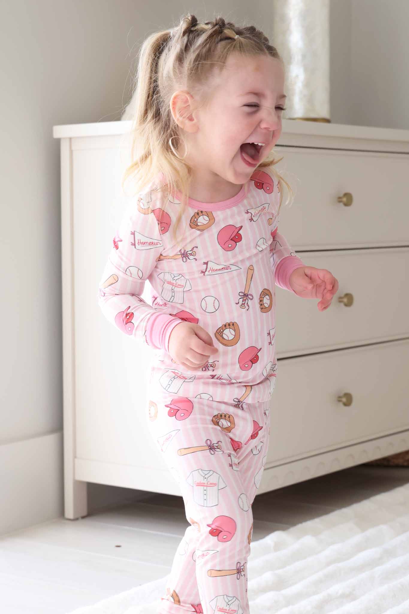 Ballpark Babes Two Piece Pajama Set - Image 7