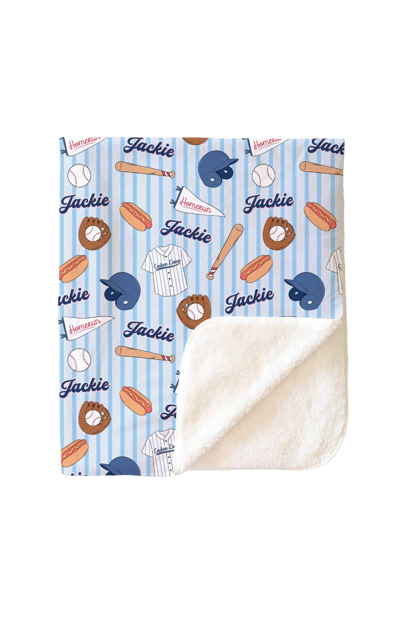Ballpark Bros Personalized Kids Blanket - Image 5