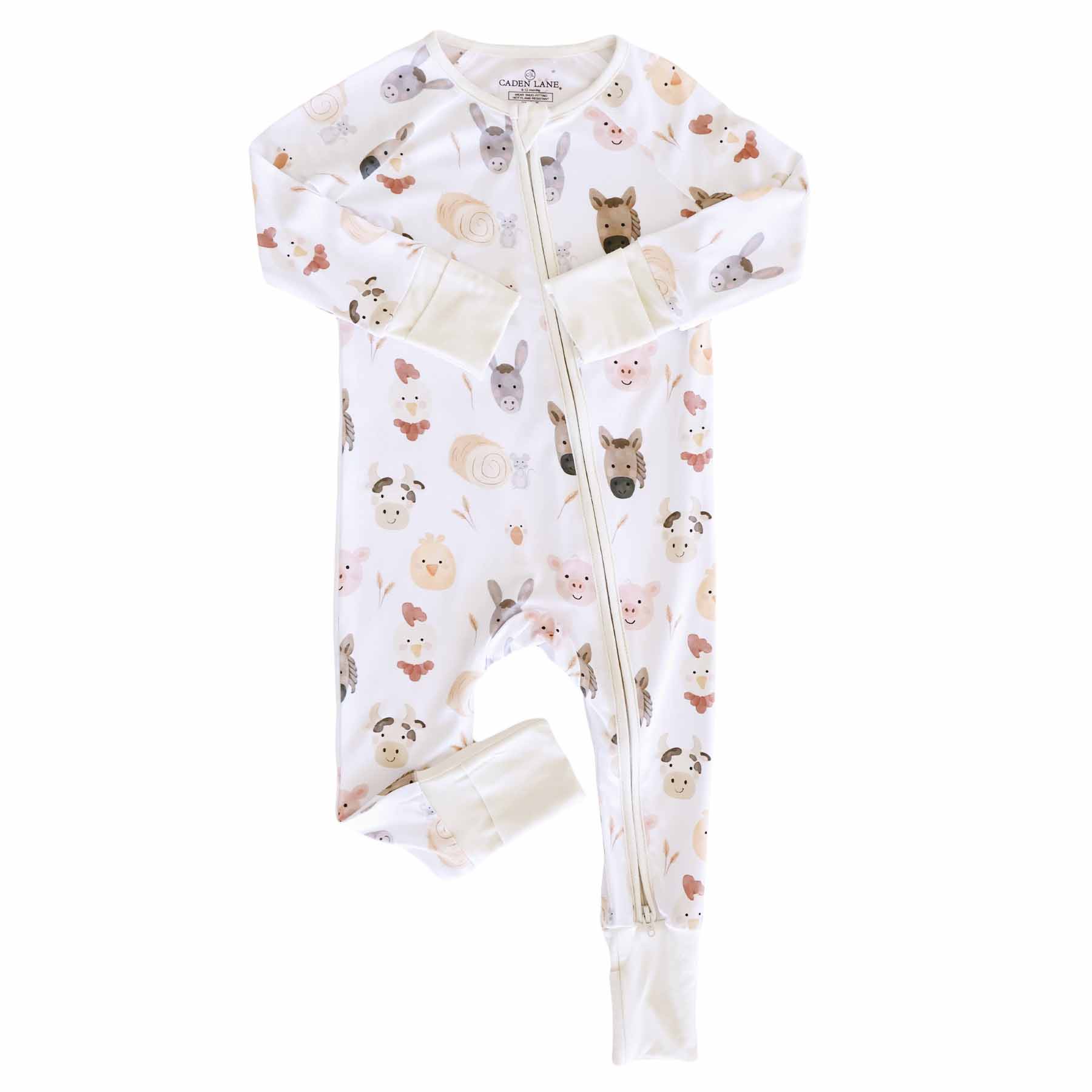 Barnyard Buddies Convertible Zip Romper - Image 5