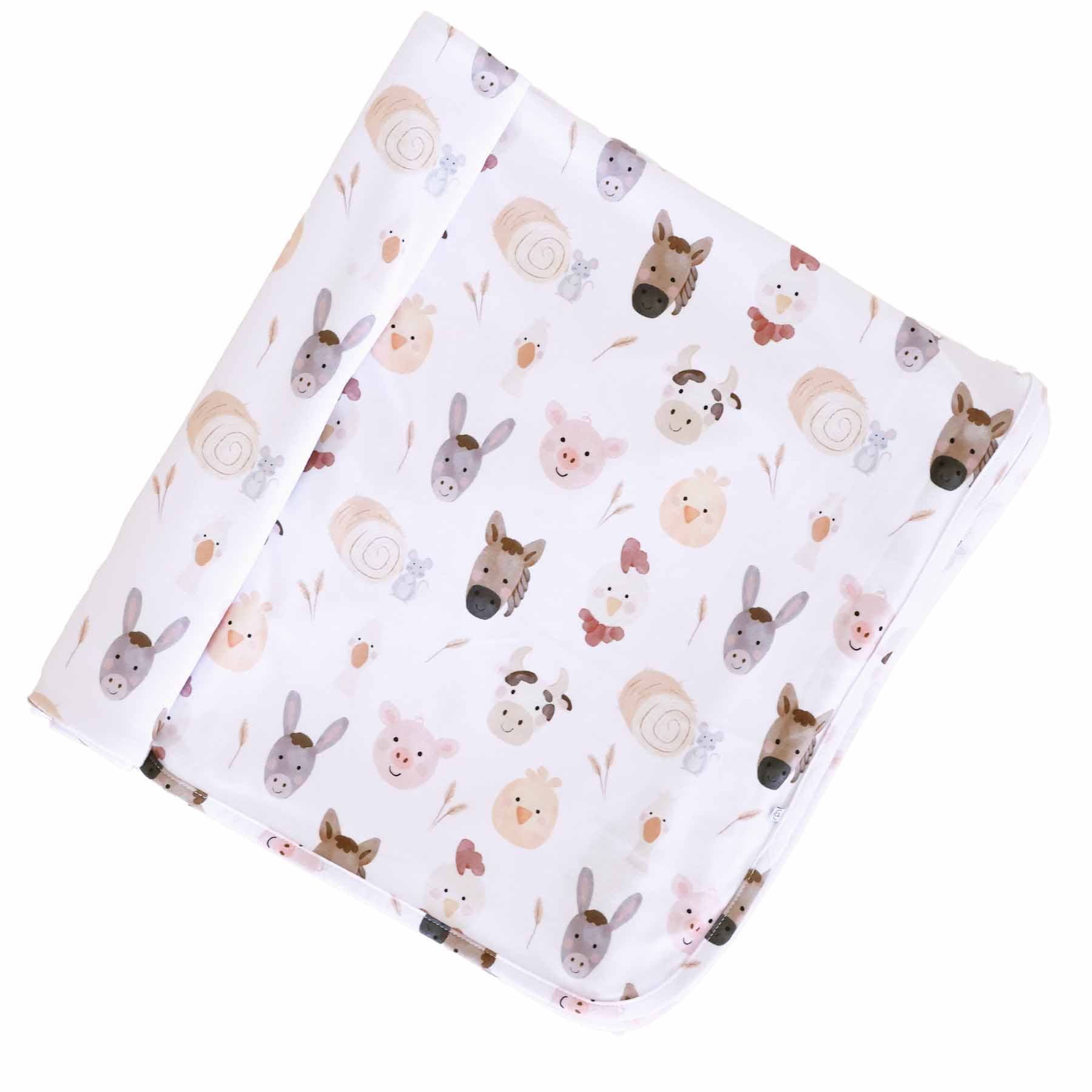 Barnyard Buddies Oversized Swaddle Blanket - Image 3