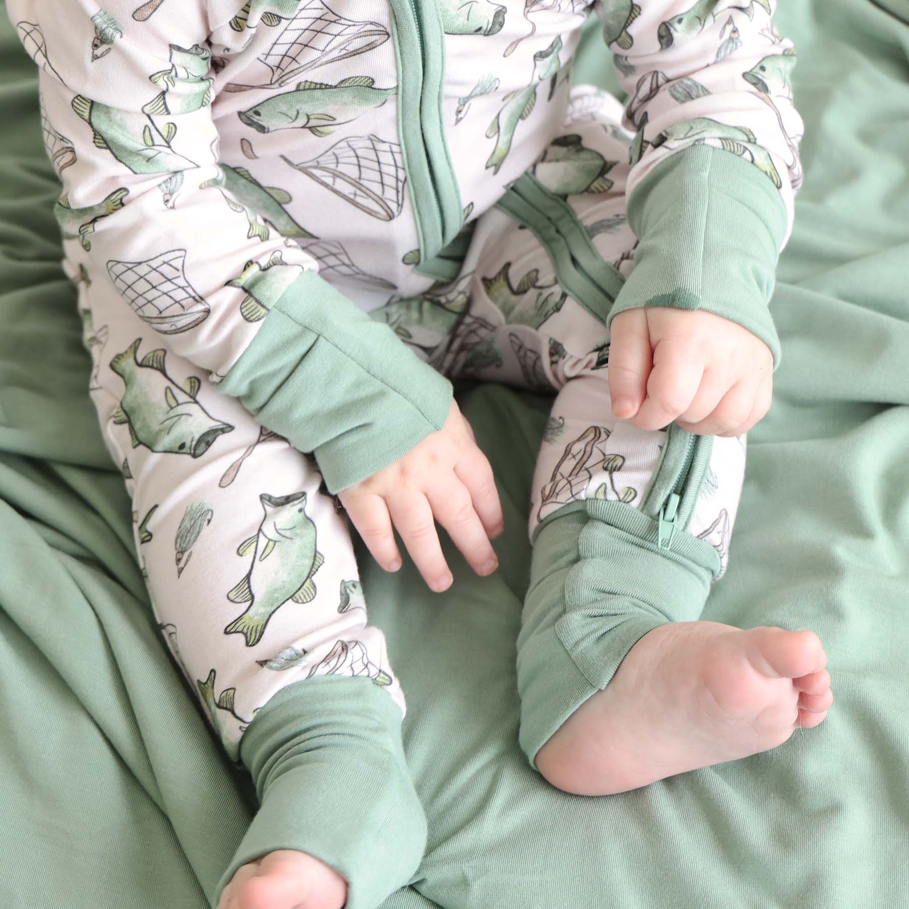 Bass Buddies Convertible Zip Romper - Image 7