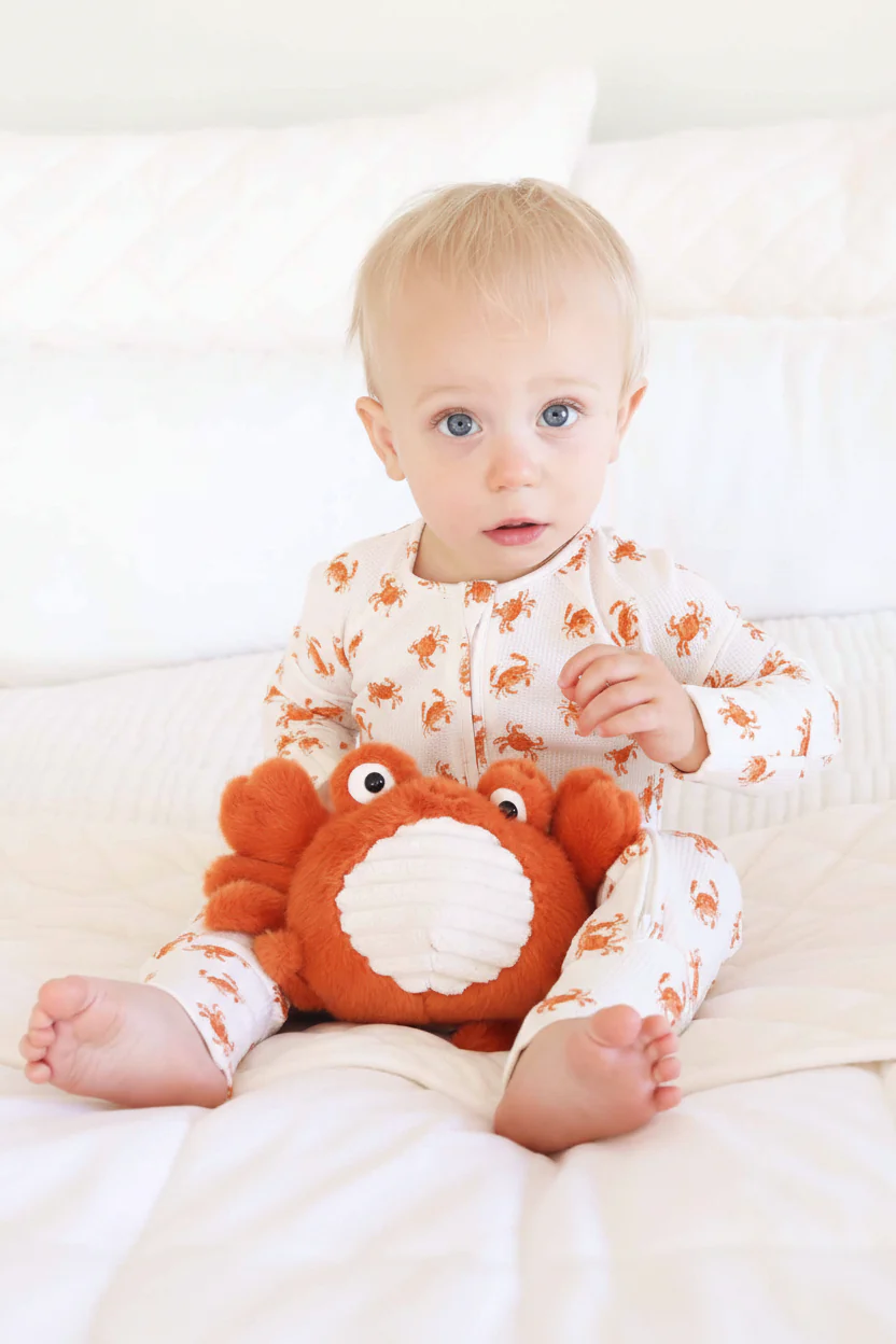 Beachy Bamboo Waffle Convertible Zip Rompers - Image 5