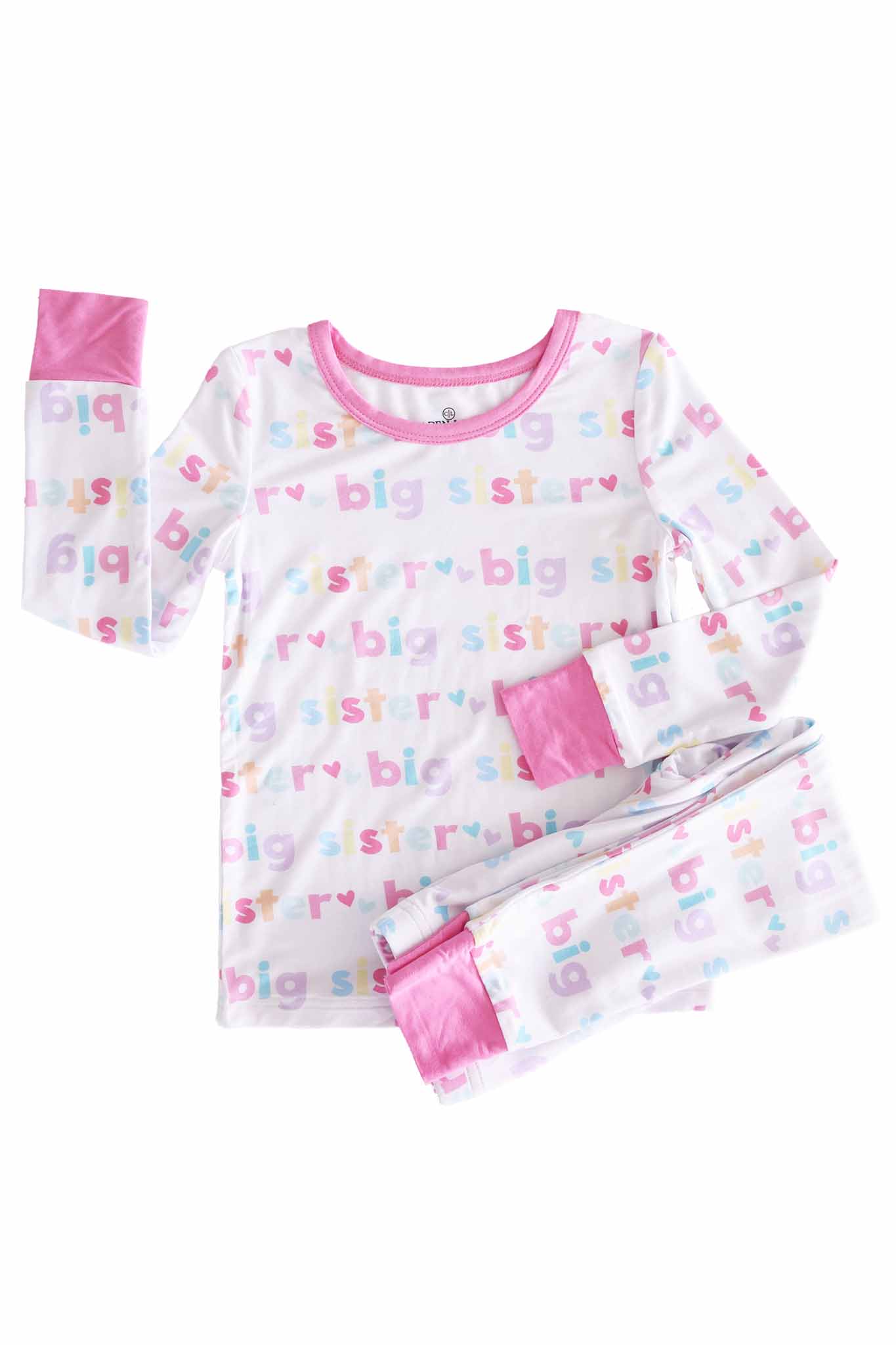 Big Sister Two Piece Pajama Set - Image 7