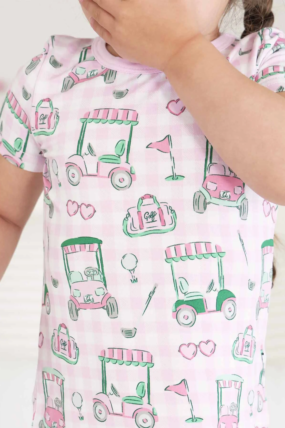 Birdie Babes Two Piece Pajama Set | Pink - Image 2