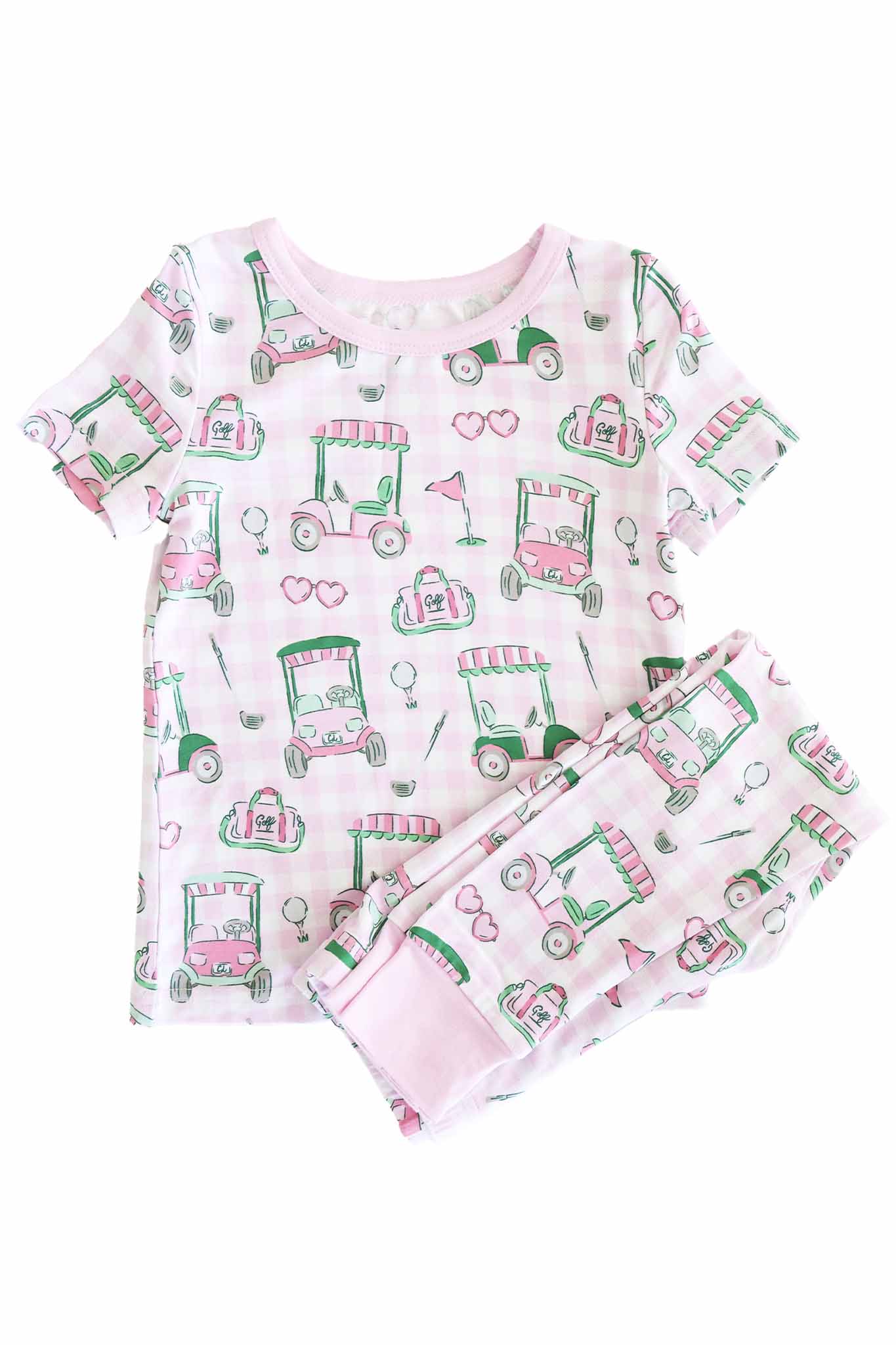 Birdie Babes Two Piece Pajama Set | Pink - Image 3