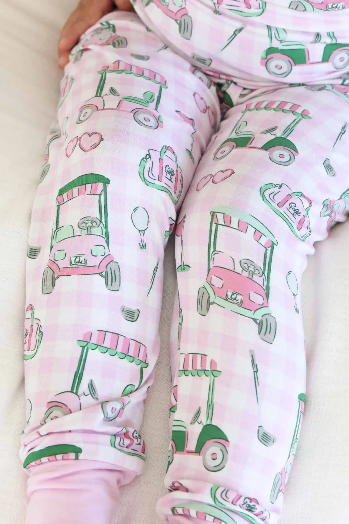 Birdie Babes Two Piece Pajama Set | Pink - Image 4