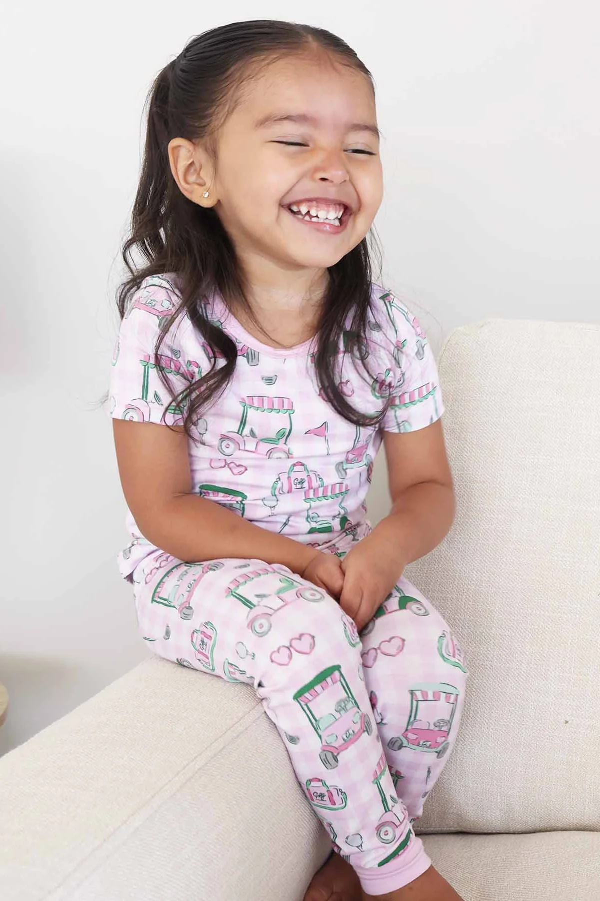 Birdie Babes Two Piece Pajama Set | Pink - Image 5