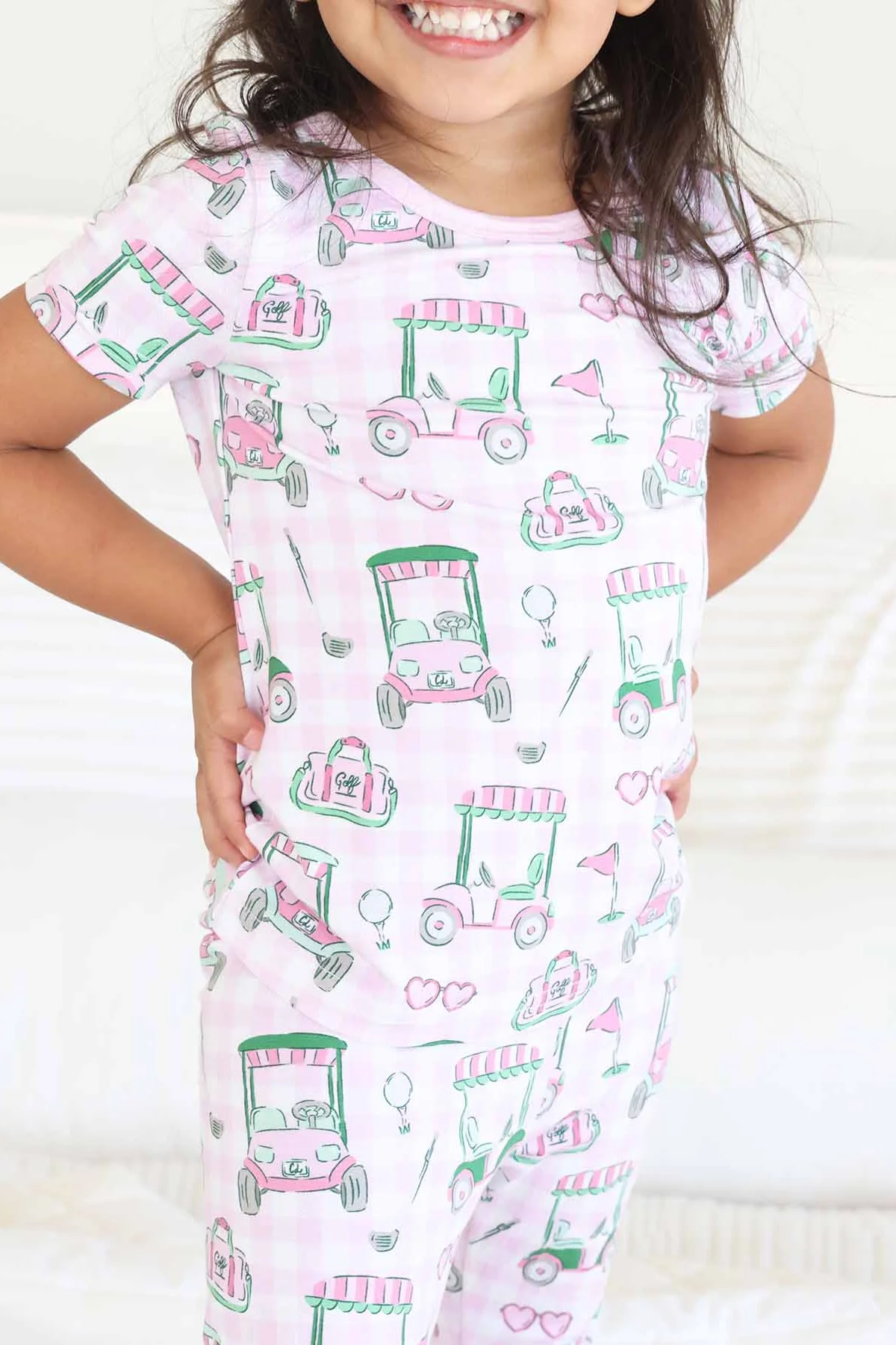 Birdie Babes Two Piece Pajama Set | Pink - Image 6