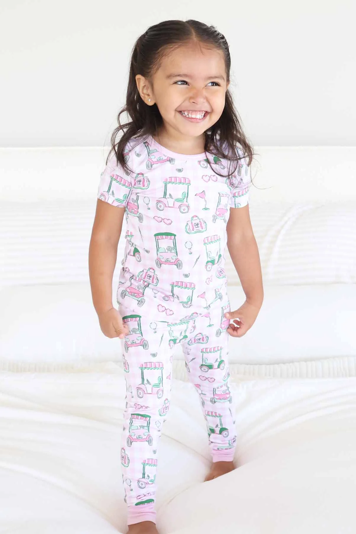 Birdie Babes Two Piece Pajama Set | Pink - Image 8