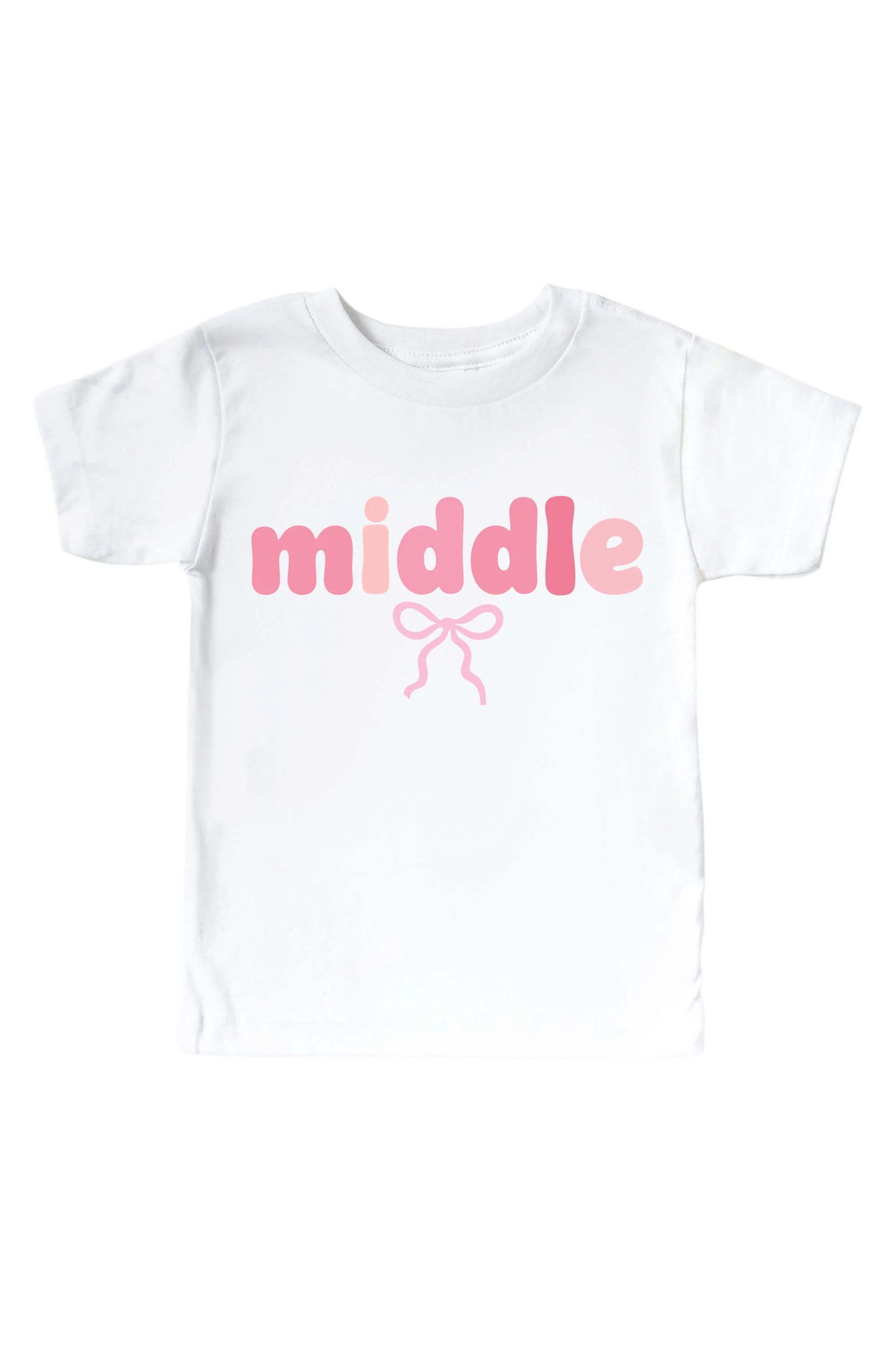 Birth Order Graphic Tee & Bodysuit | White - Image 5