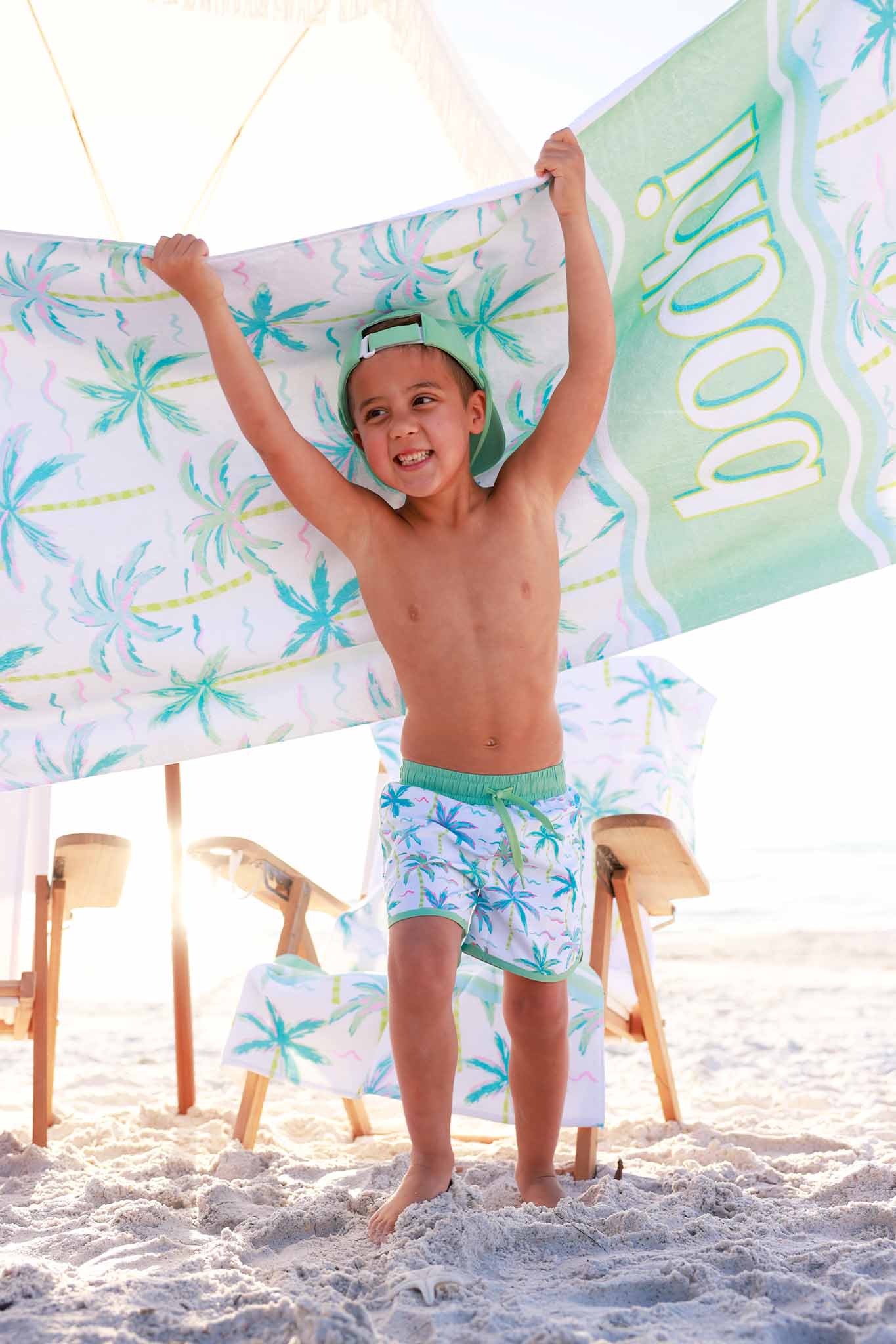 Boy's Swim Trunks | Blue Lagoon - Image 12