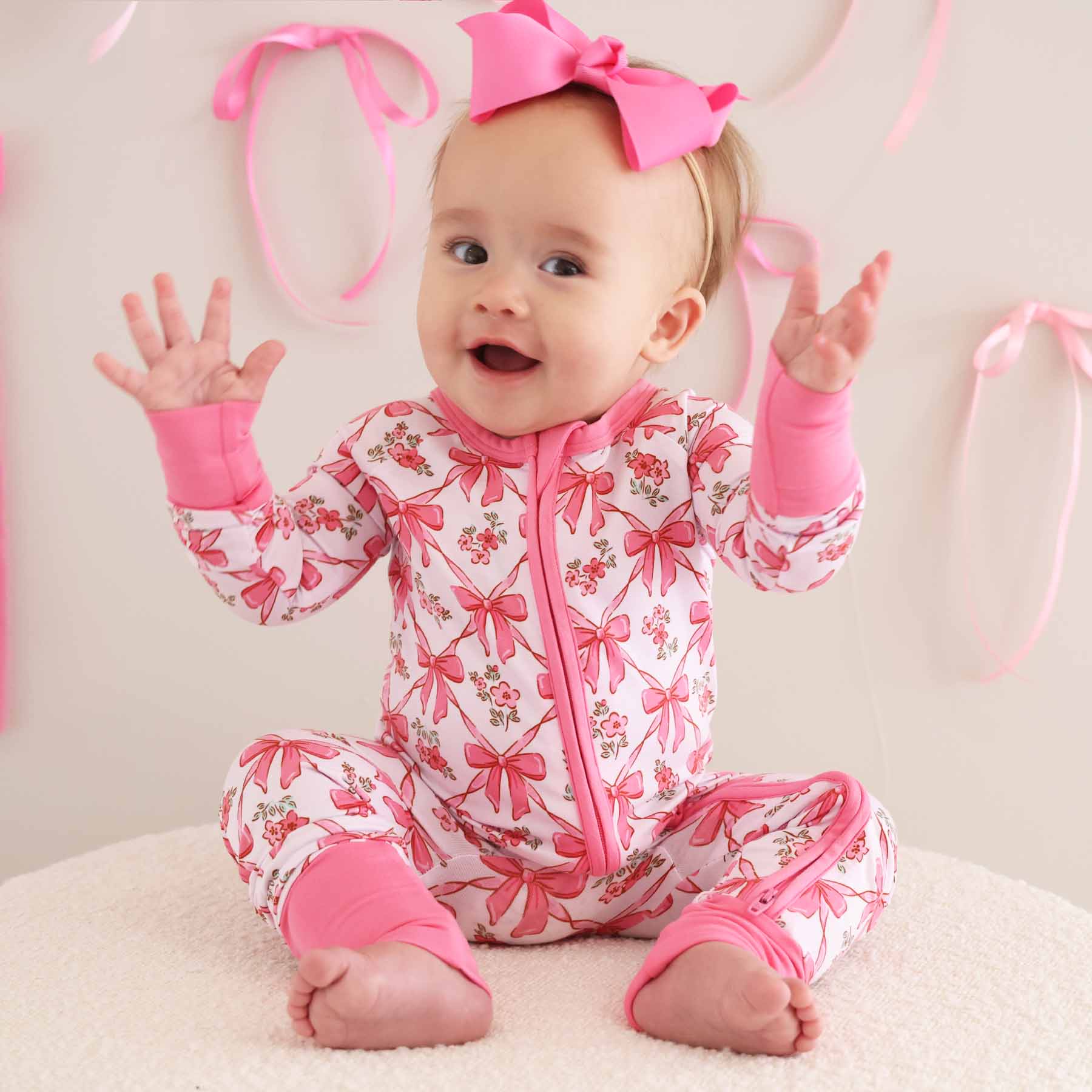 Bow Besties Convertible Zip Romper - Image 15