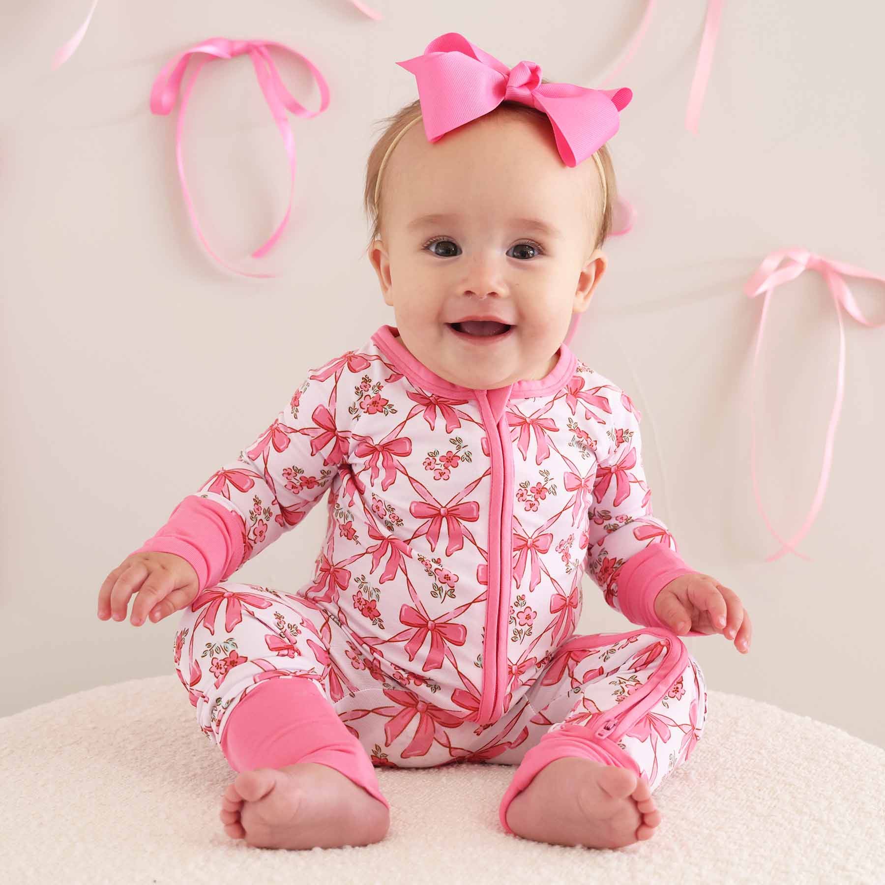 Bow Besties Convertible Zip Romper - Image 5