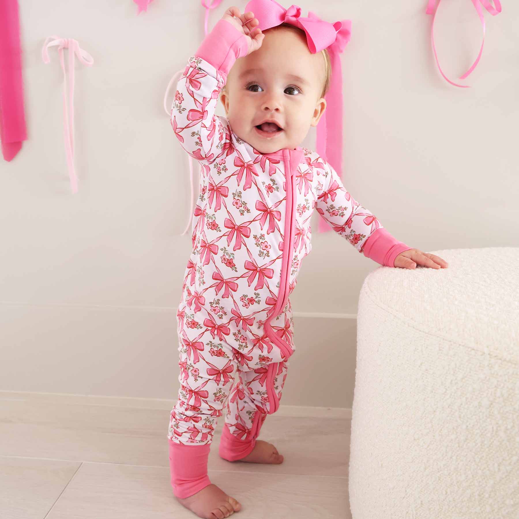 Bow Besties Convertible Zip Romper - Image 7