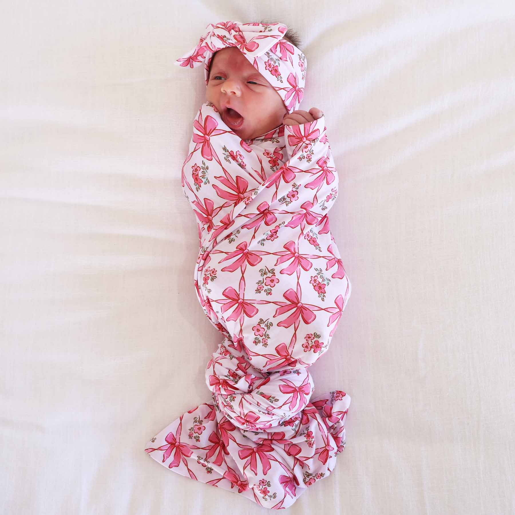 Bow Besties Knit Large Bow Headwrap - Image 5