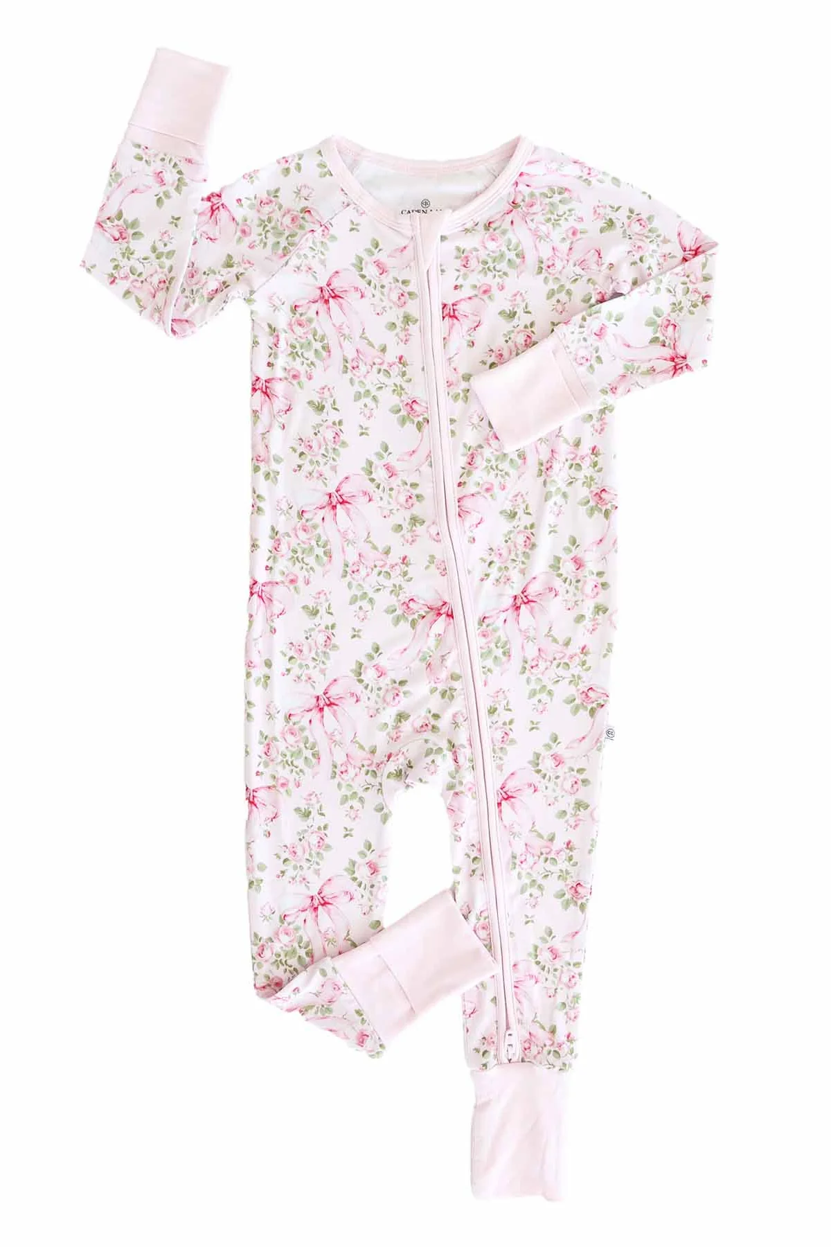Bows in Bloom Convertible Zip Romper - Image 2