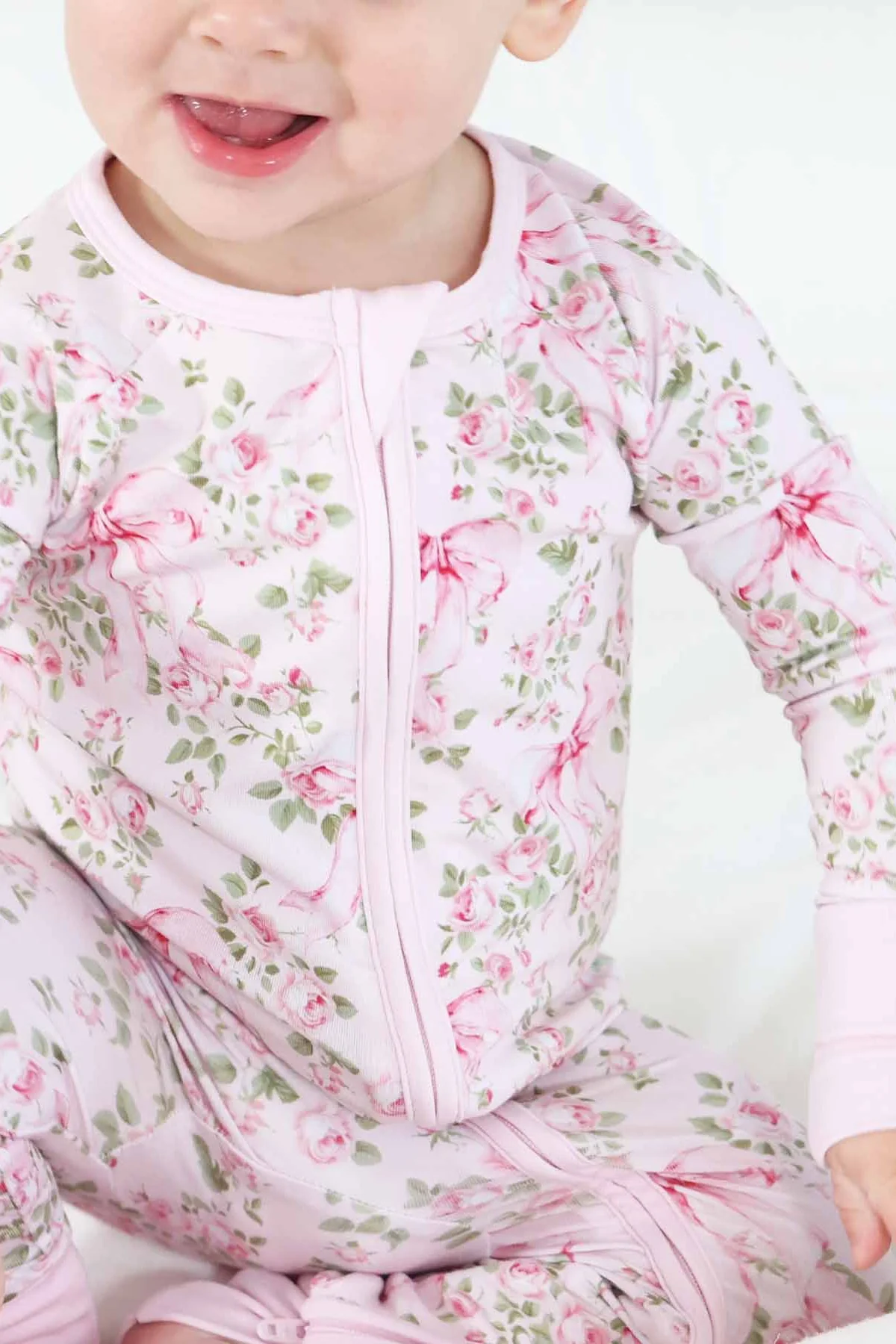 Bows in Bloom Convertible Zip Romper - Image 3