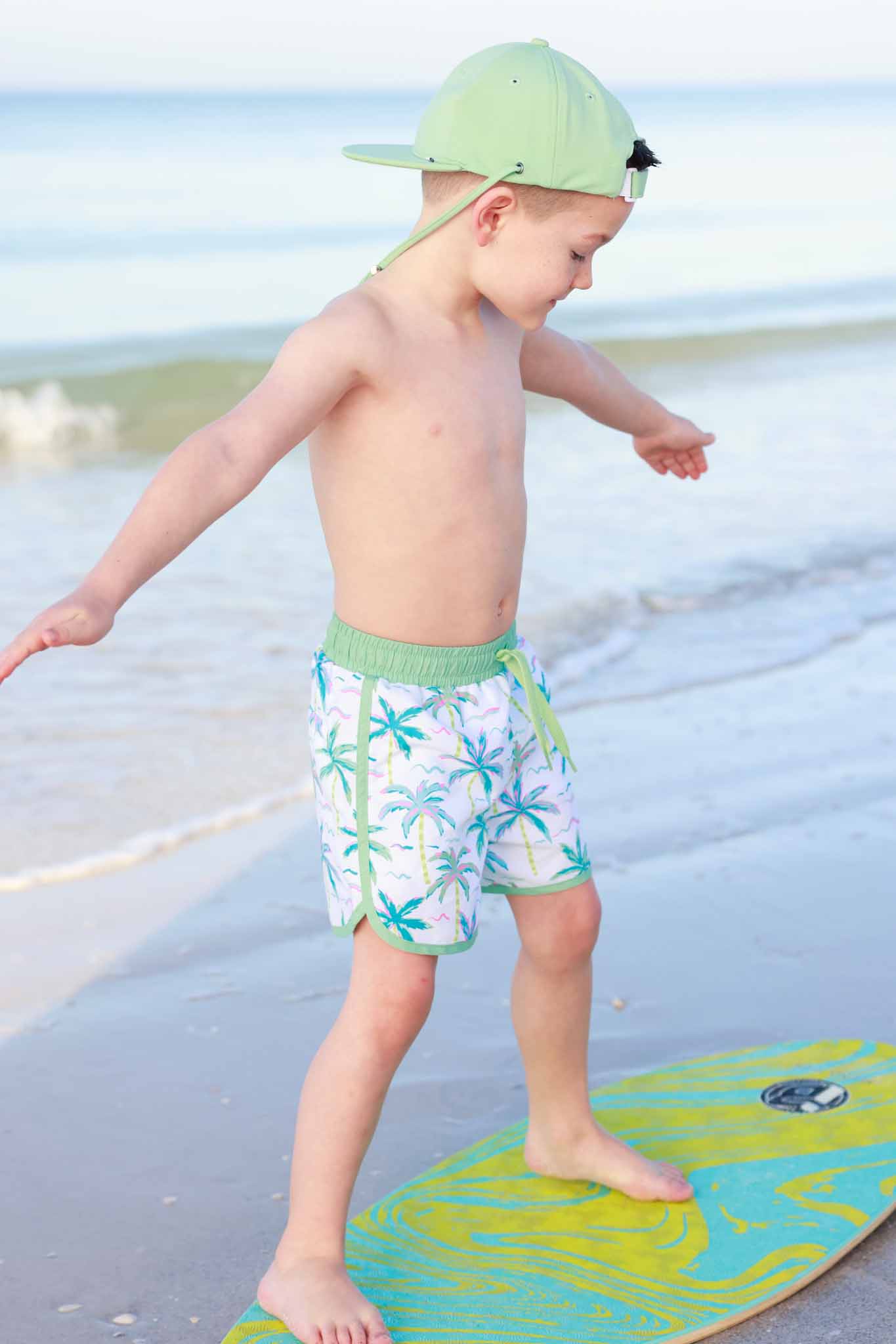 Boy's Swim Trunks | Blue Lagoon - Image 5