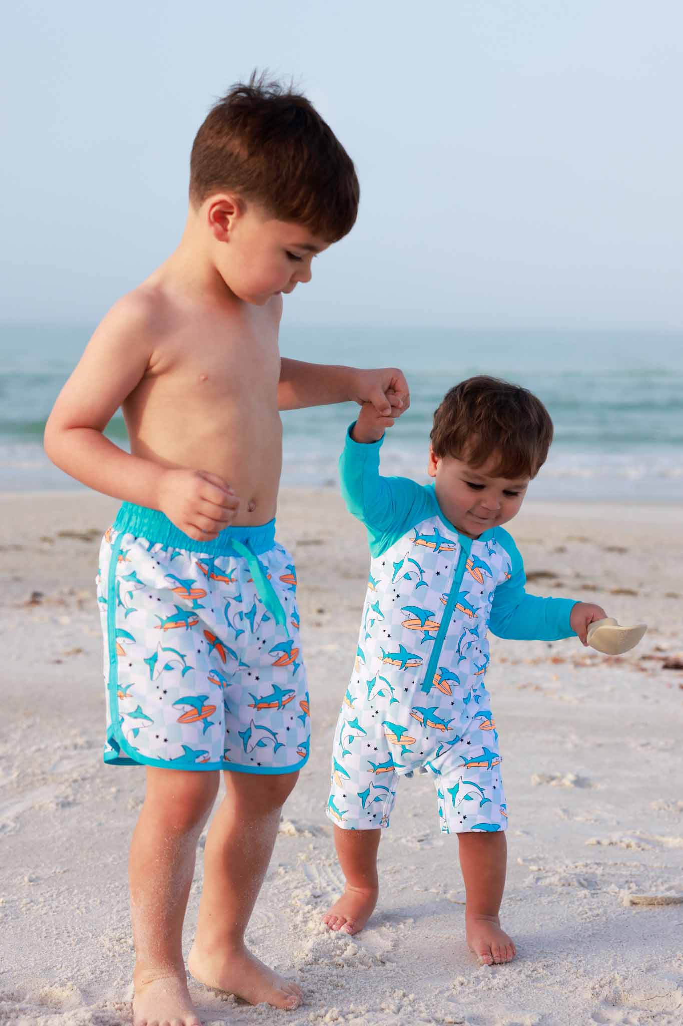 Boy's Swim Trunks | Totally Jawsome - Image 8
