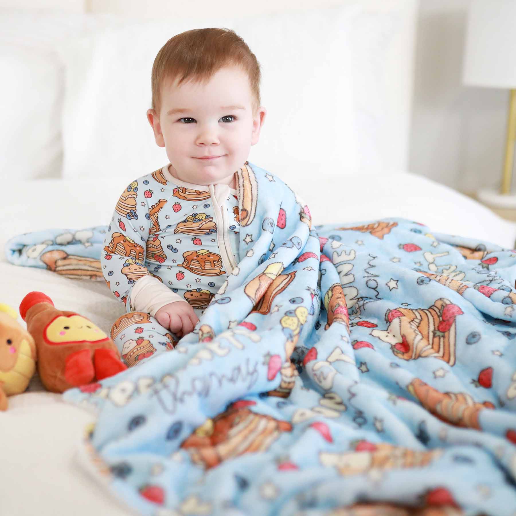 Brunch Buddies Personalized Kids Blanket - Image 5