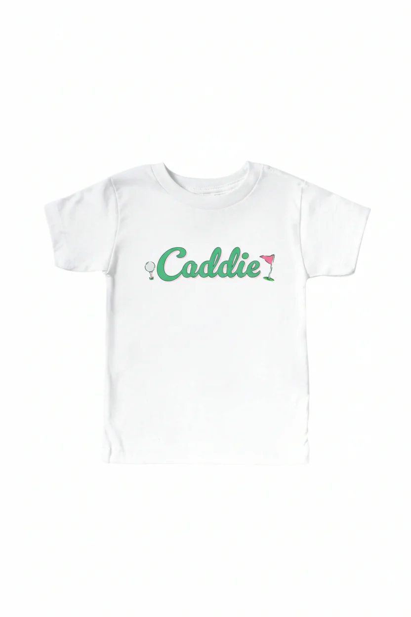 Caddie Kids Graphic Tee | White - Image 2