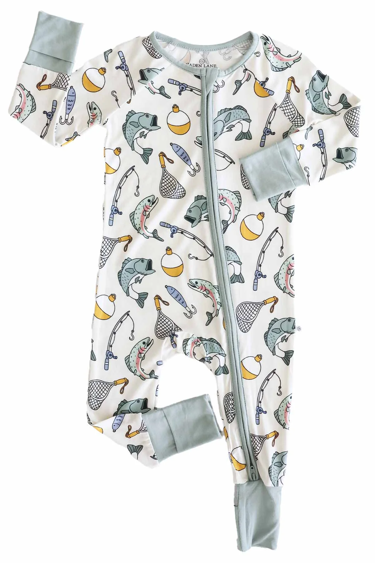 Catch of the Day Convertible Zip Romper - Image 6