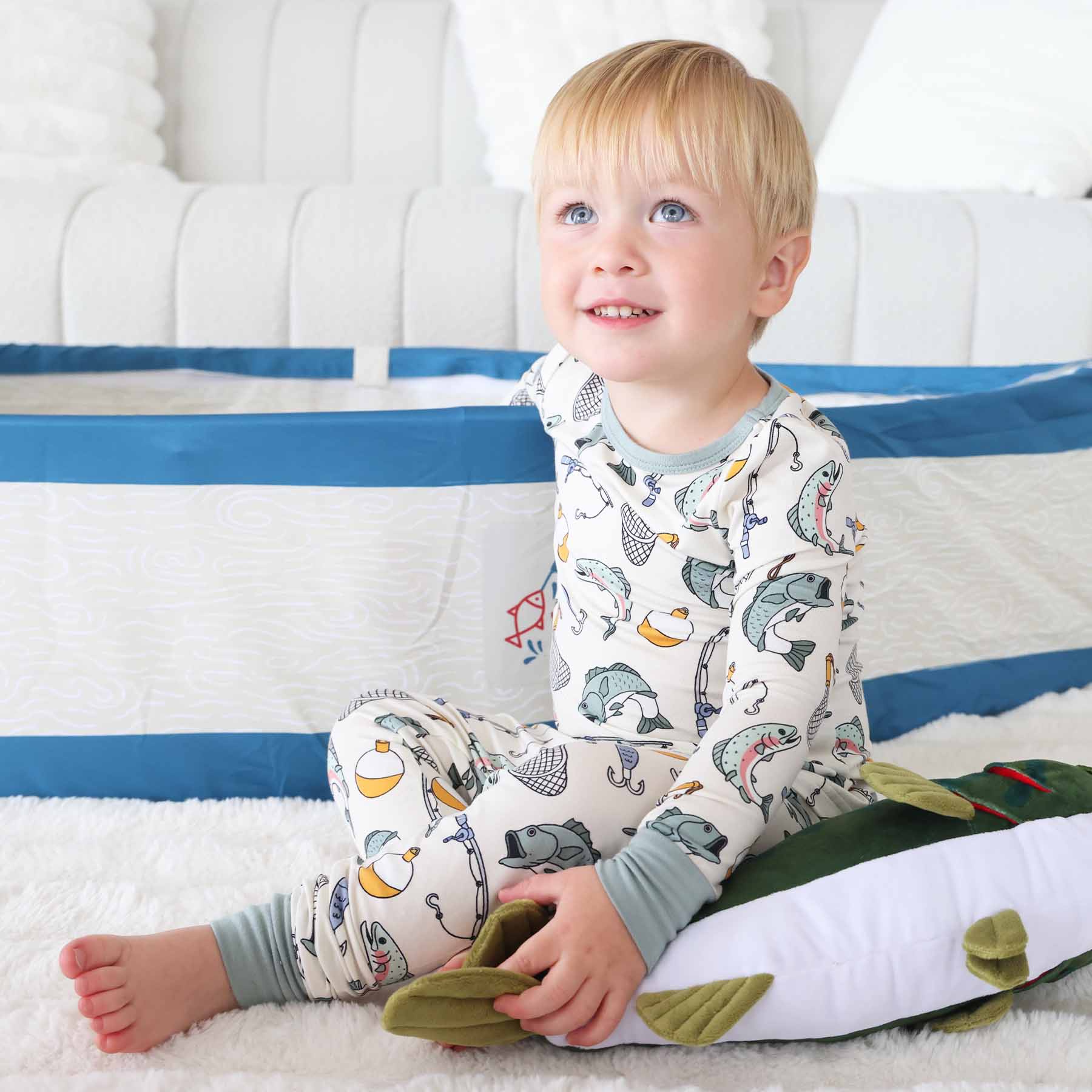 Catch of the Day Two Piece Pajama Set - Image 10