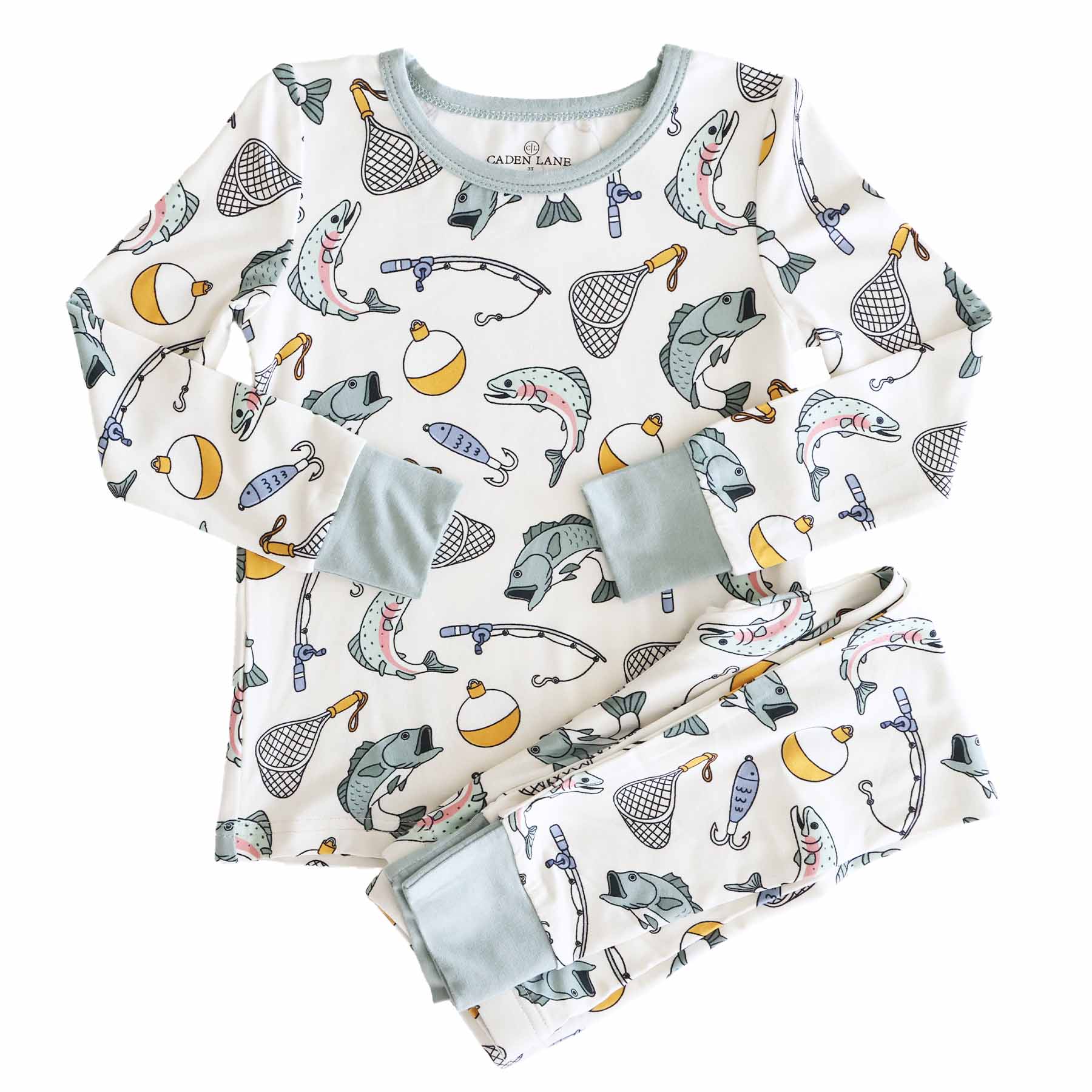 Catch of the Day Two Piece Pajama Set - Image 2