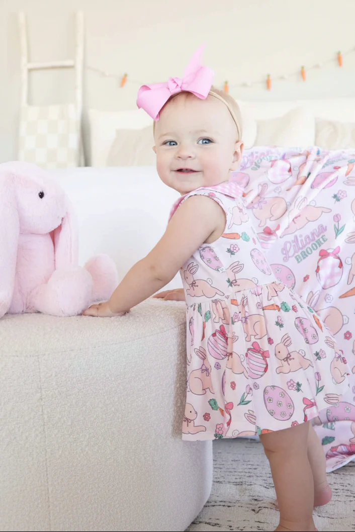 Collared Twirl Bodysuit | Hoppy Spring - Image 3