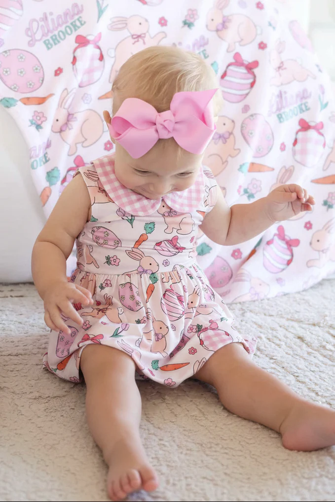 Collared Twirl Bodysuit | Hoppy Spring - Image 7