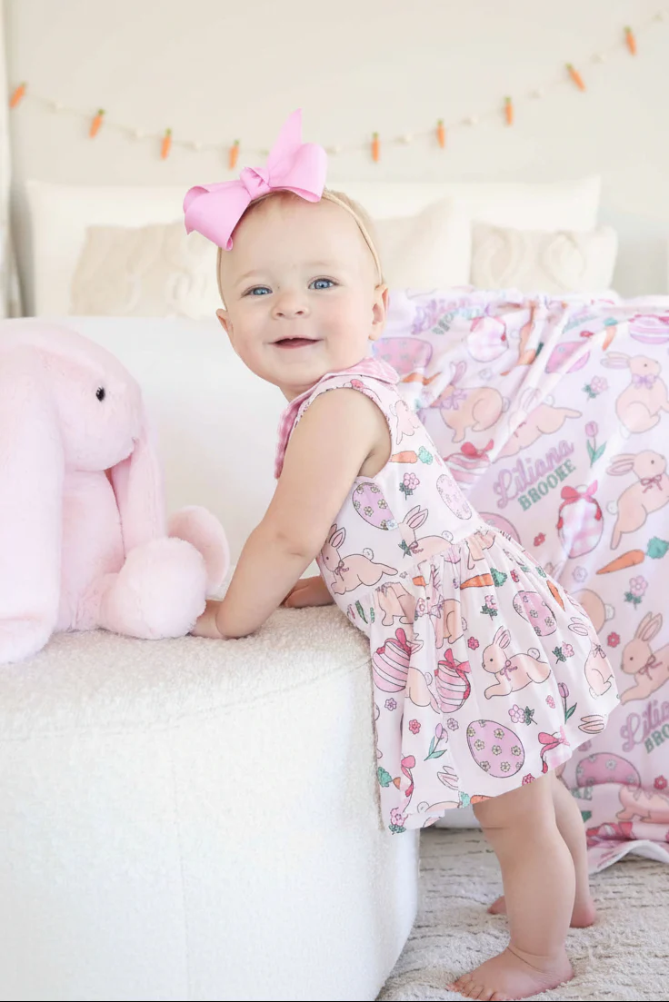 Collared Twirl Bodysuit | Hoppy Spring - Image 9