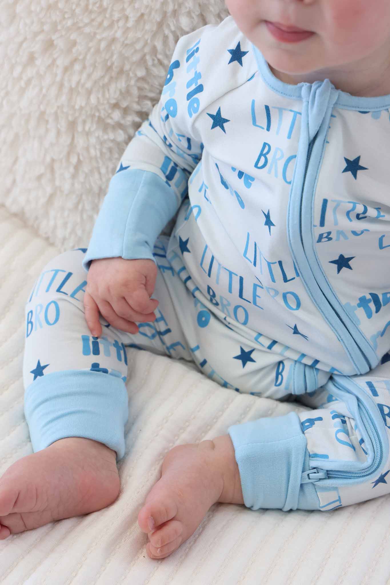 Convertible Zip Romper | Little Bro - Image 3
