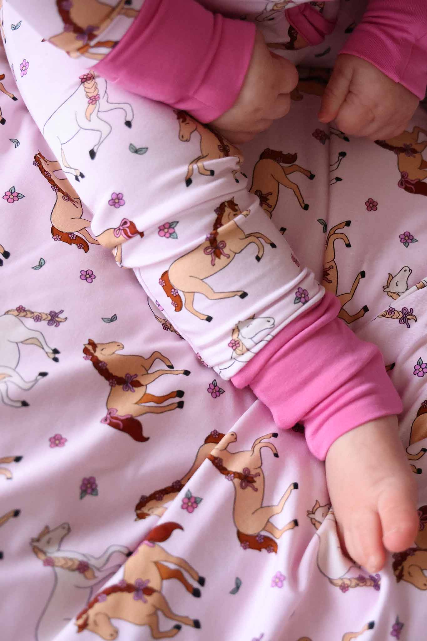 Convertible Zip Romper | Pony Club Pink - Image 14