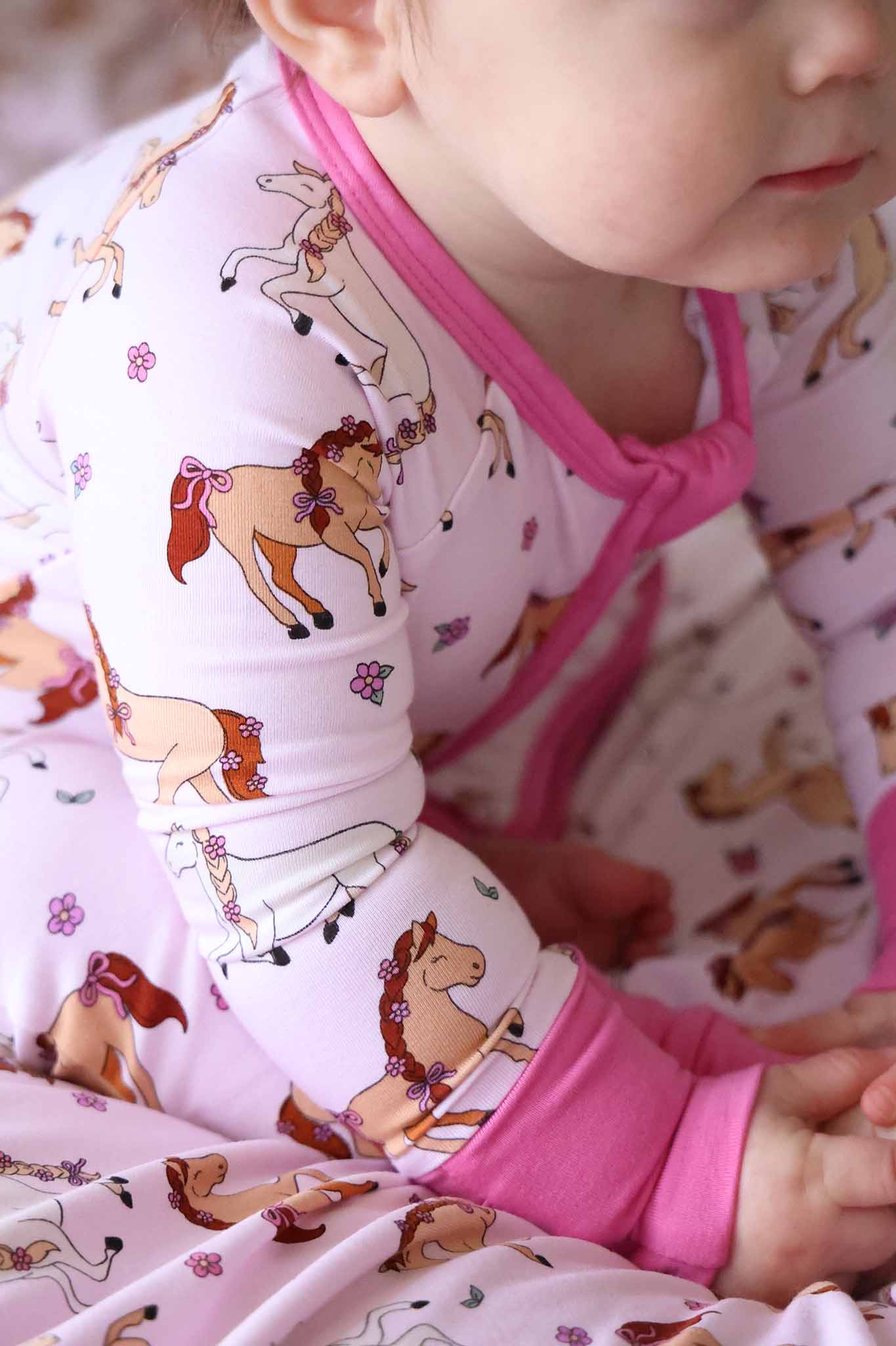 Convertible Zip Romper | Pony Club Pink - Image 16