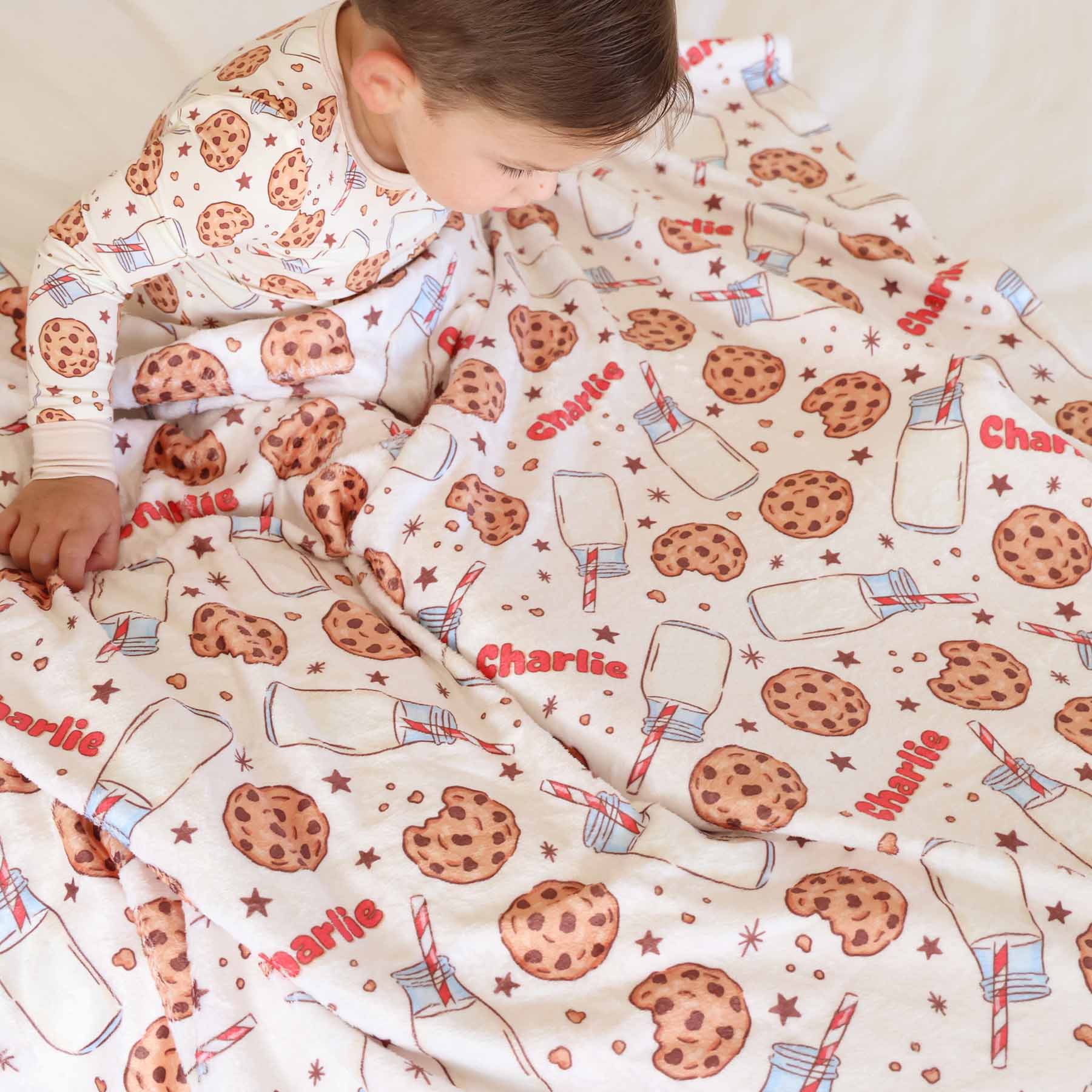 Cookie Cuddles Personalized Kids Blanket - Image 7