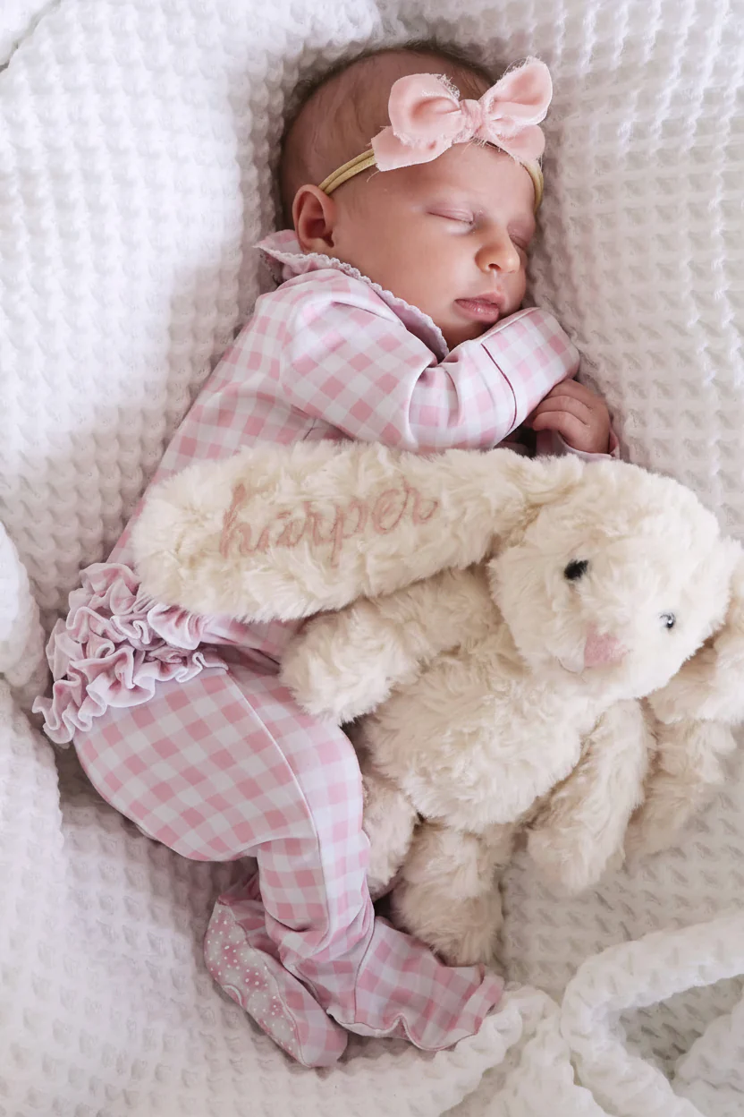 Embroidered Cuddle Plush Friends | Bentley Bunny - Image 4
