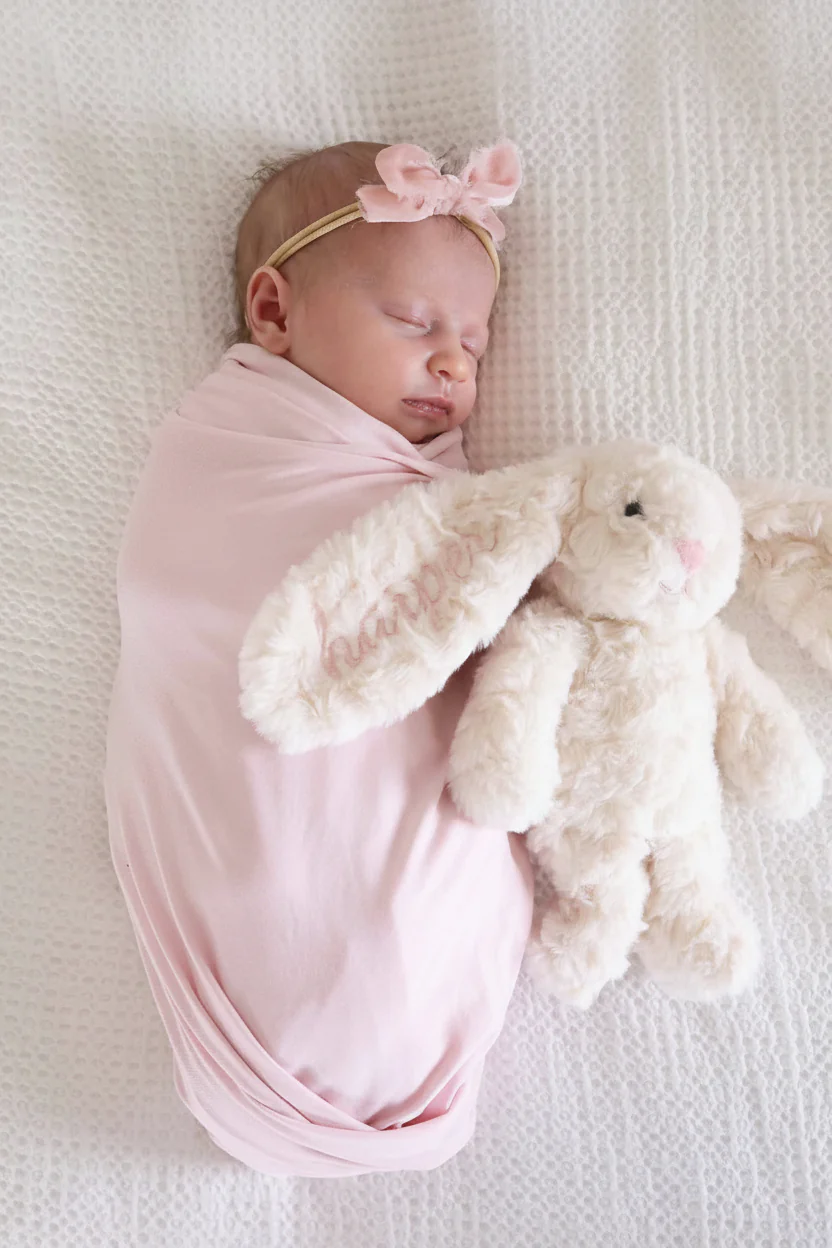 Embroidered Cuddle Plush Friends | Bentley Bunny - Image 6