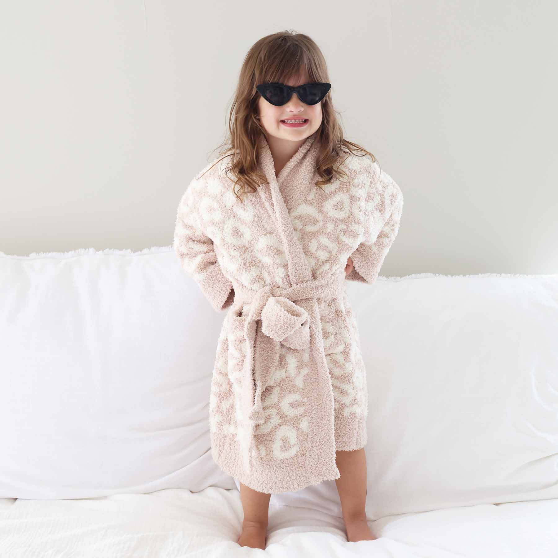 CuddleLane™ Kids Robe | Leopard - Image 4