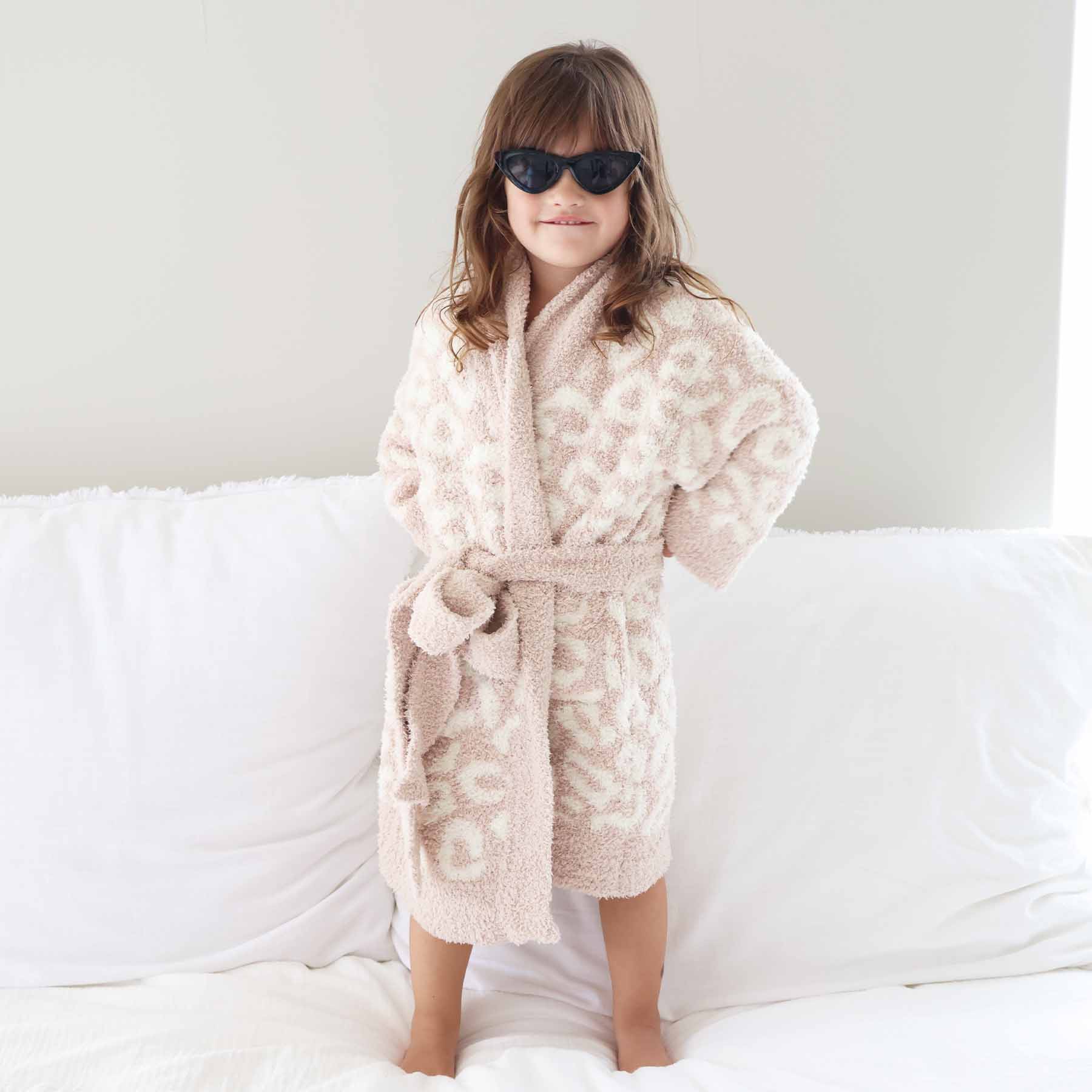 CuddleLane™ Kids Robe | Leopard - Image 13
