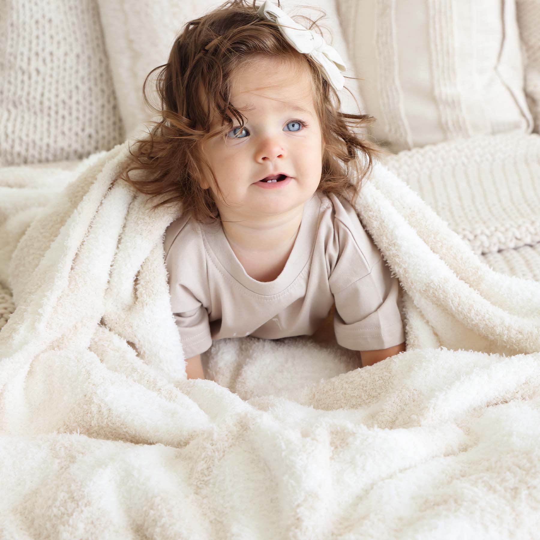 CuddleLane™ Luxe Blankets | Toffee Check - Image 9