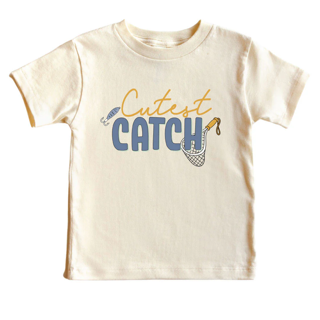 Cutest Catch Kids Graphic Tee | Natural
