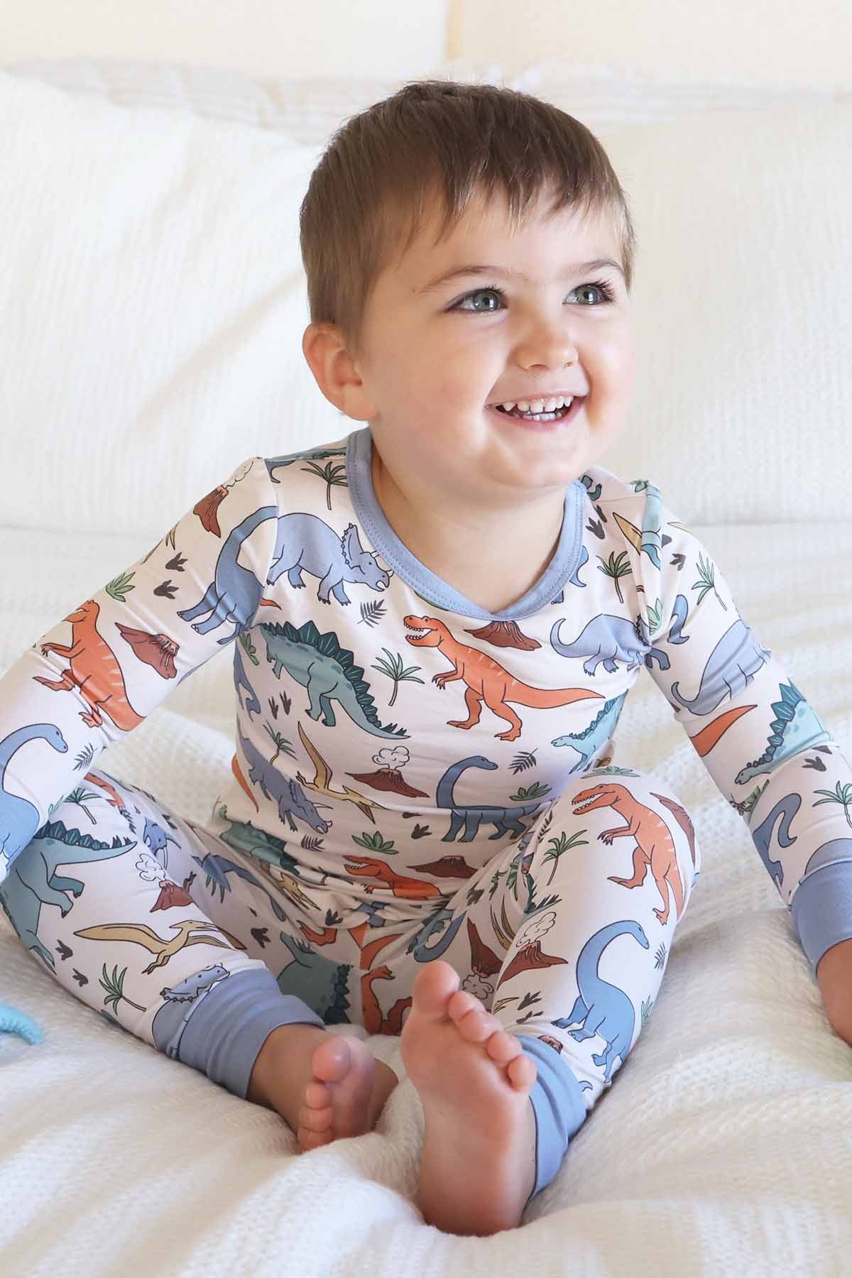Dino Dude Two Piece Pajama Set - Image 4