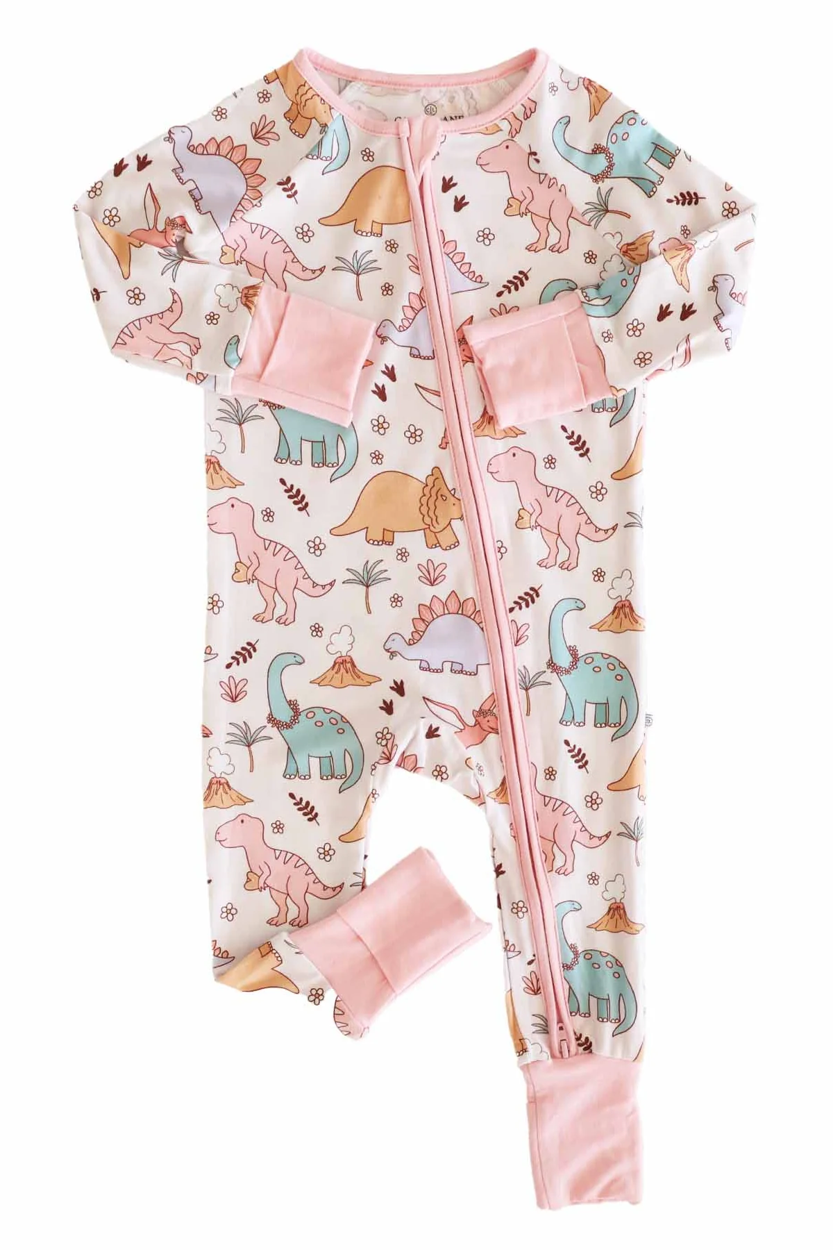 Dolly's Dinos Convertible Zip Romper - Image 2