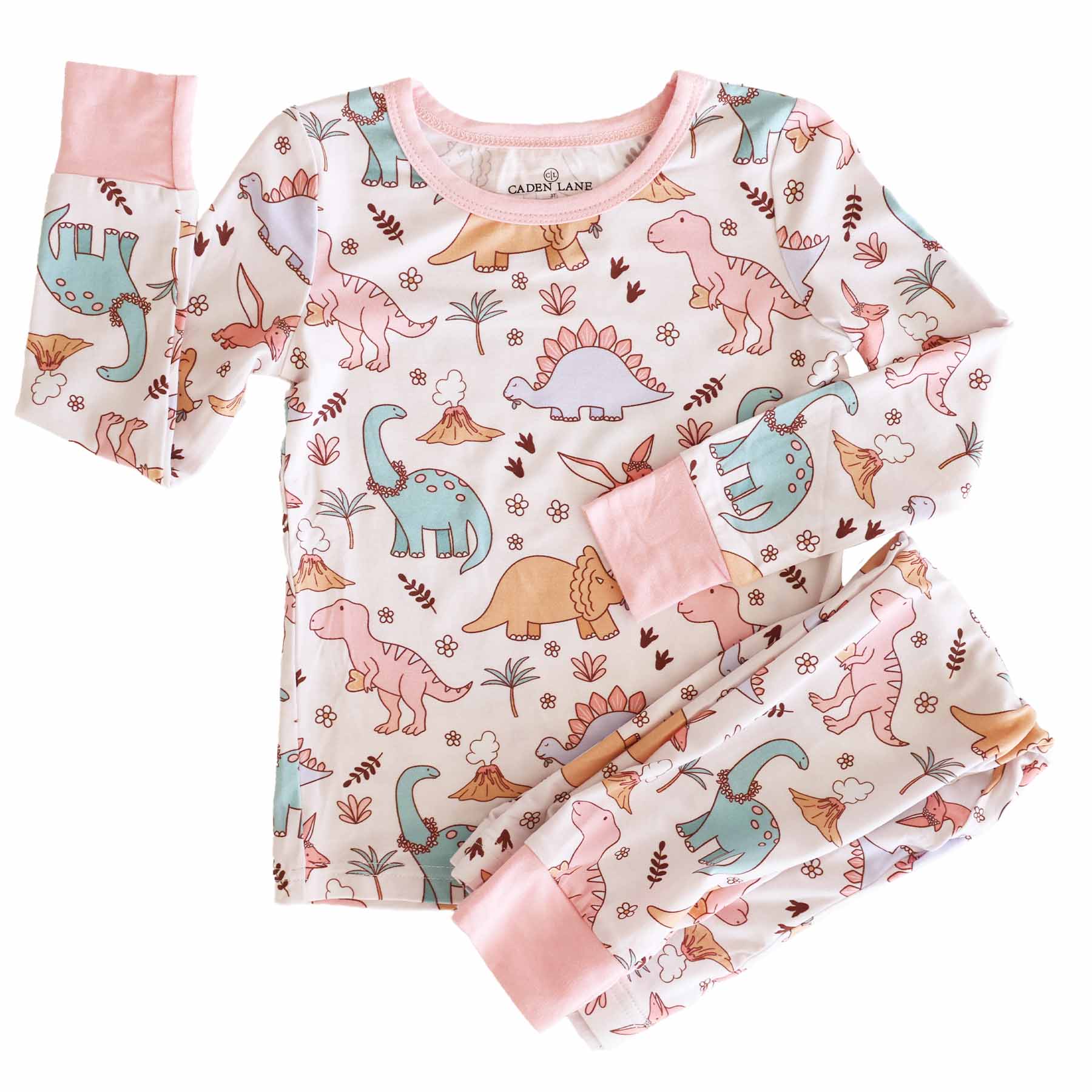Dolly's Dinos Two Piece Pajama Set - Image 2