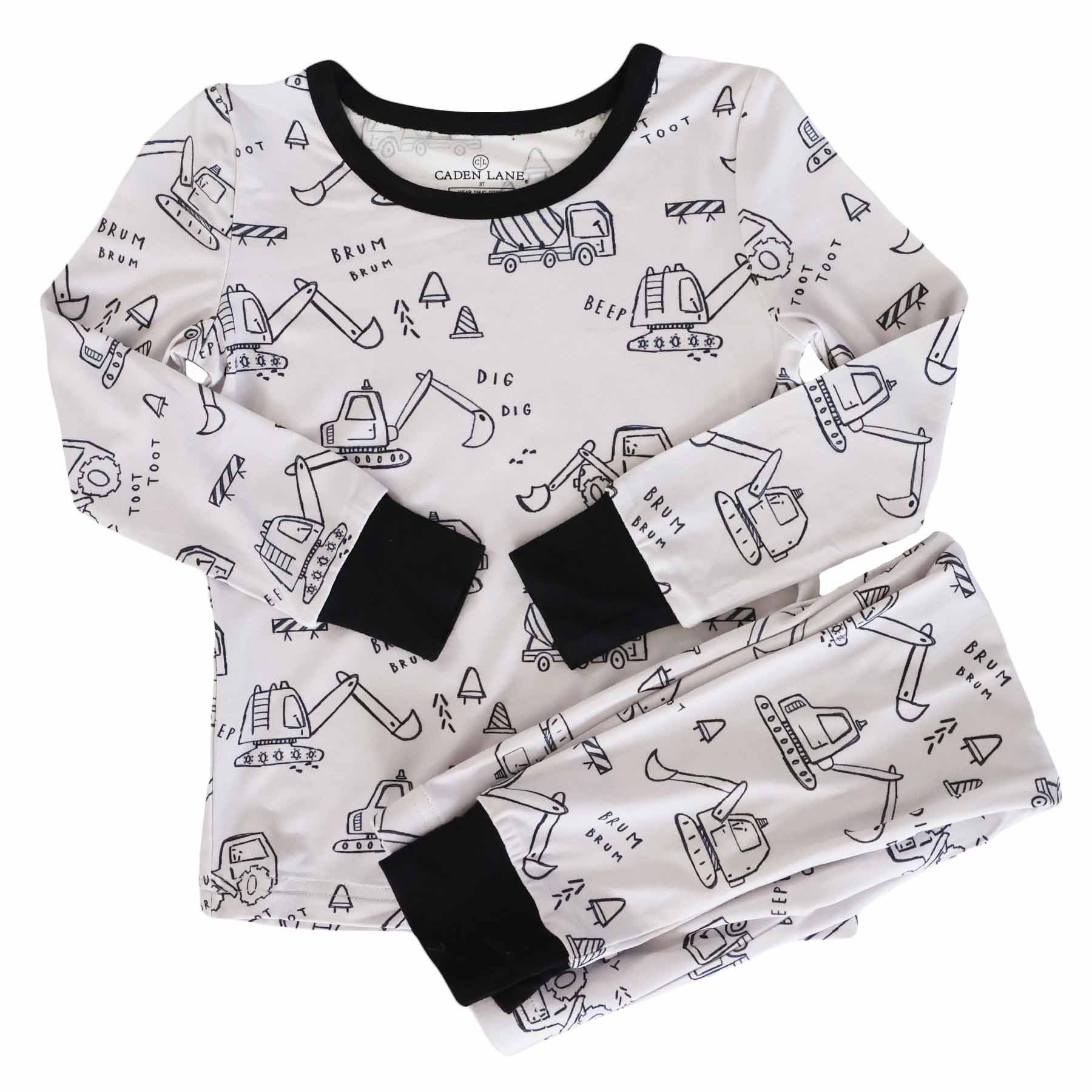 Doodle Dozers Two Piece Pajama Set - Image 2
